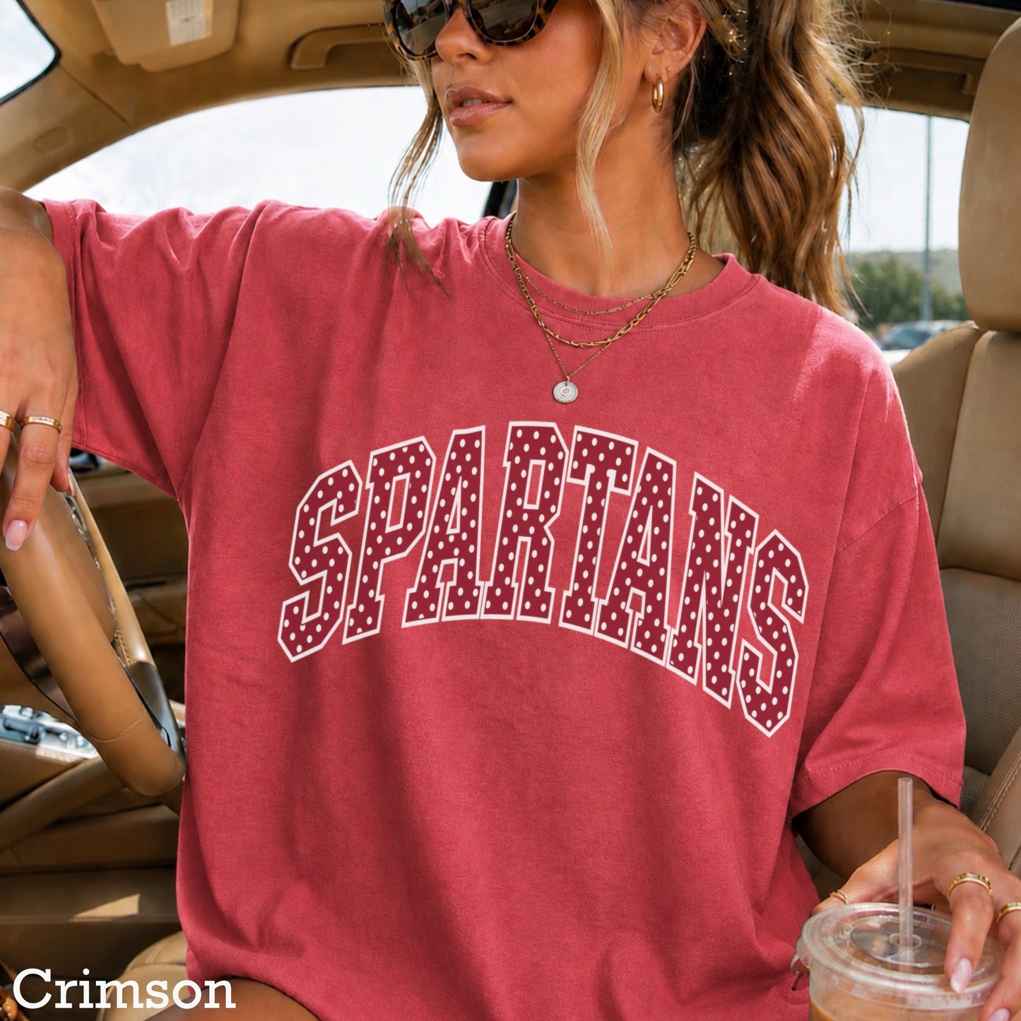 Spartans Comfort Color Graphic Tee
