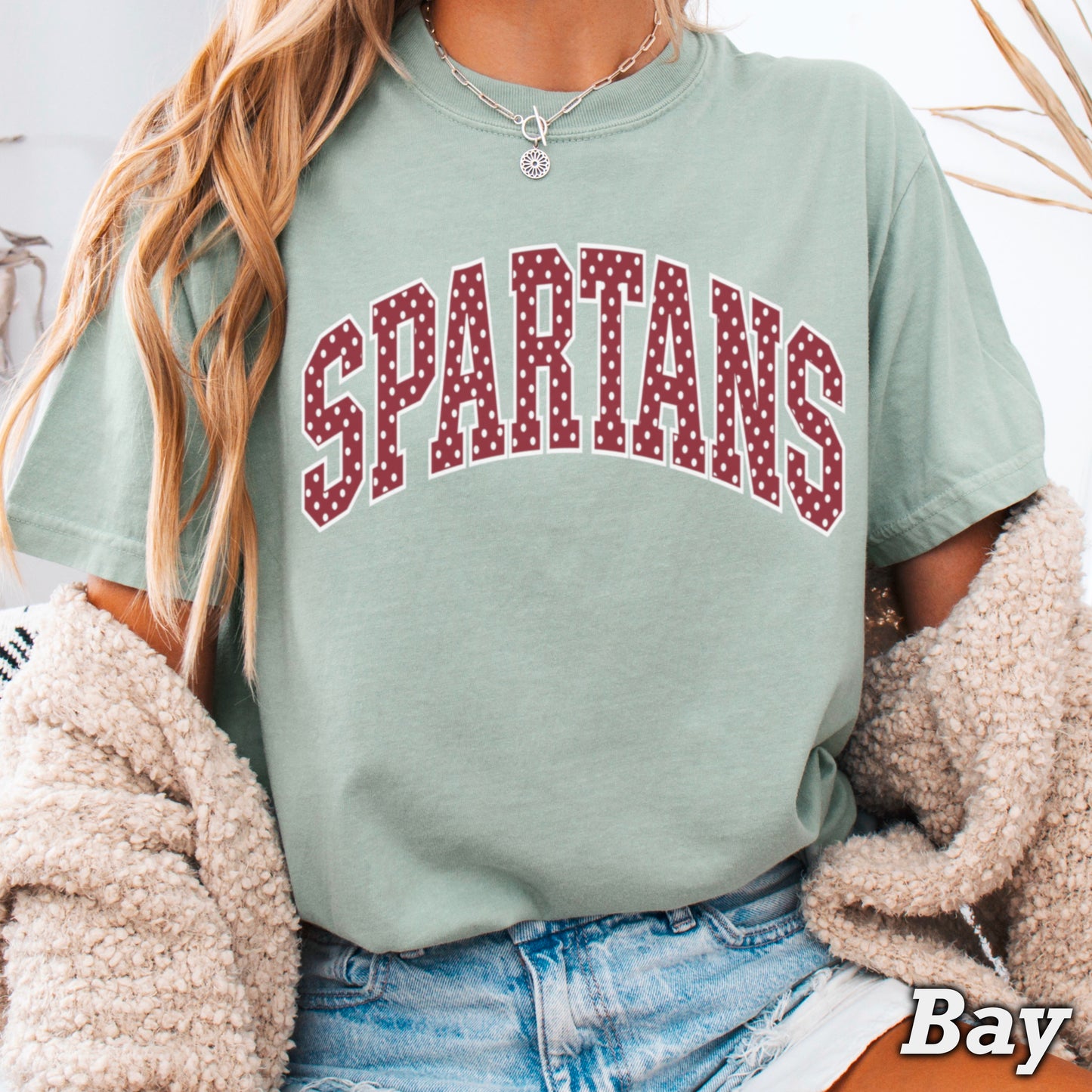 Spartans Comfort Color Graphic Tee