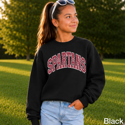 Spartans Youth Crewneck Sweatshirt