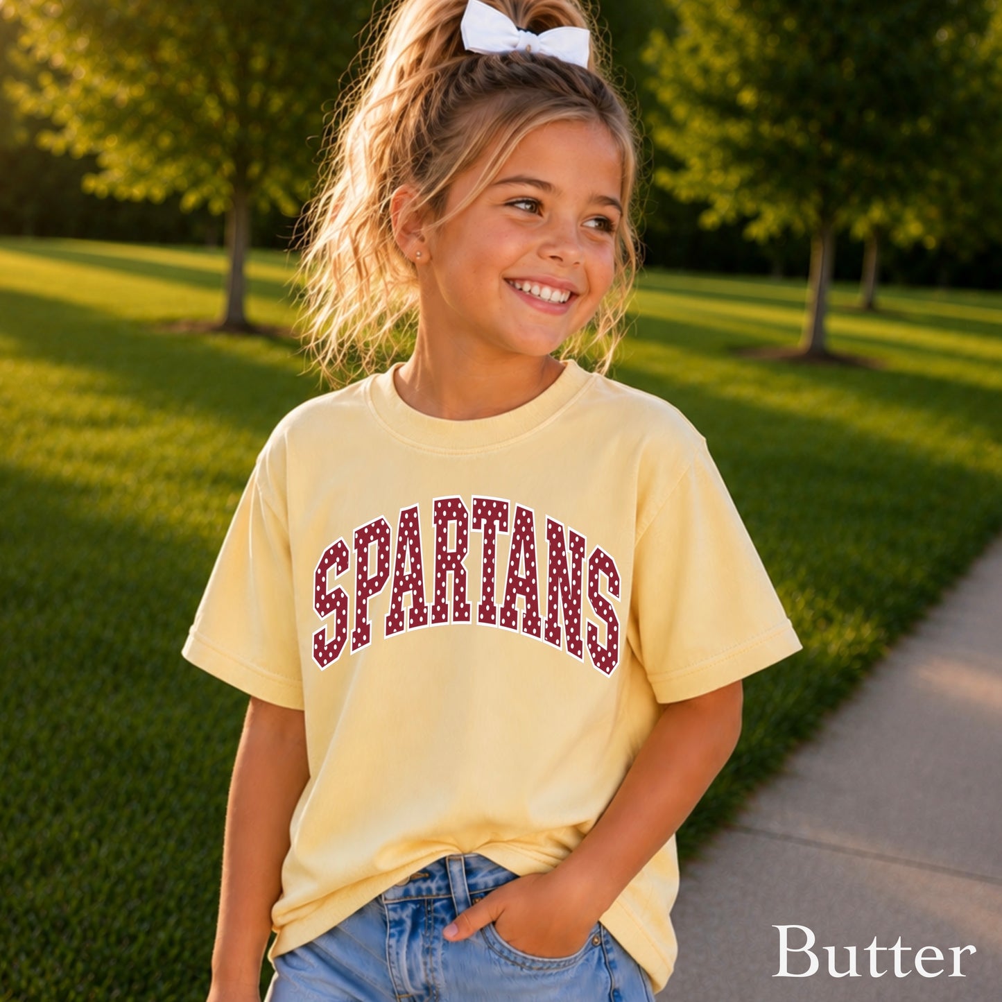 Spartans Youth Comfort Color T-Shirt