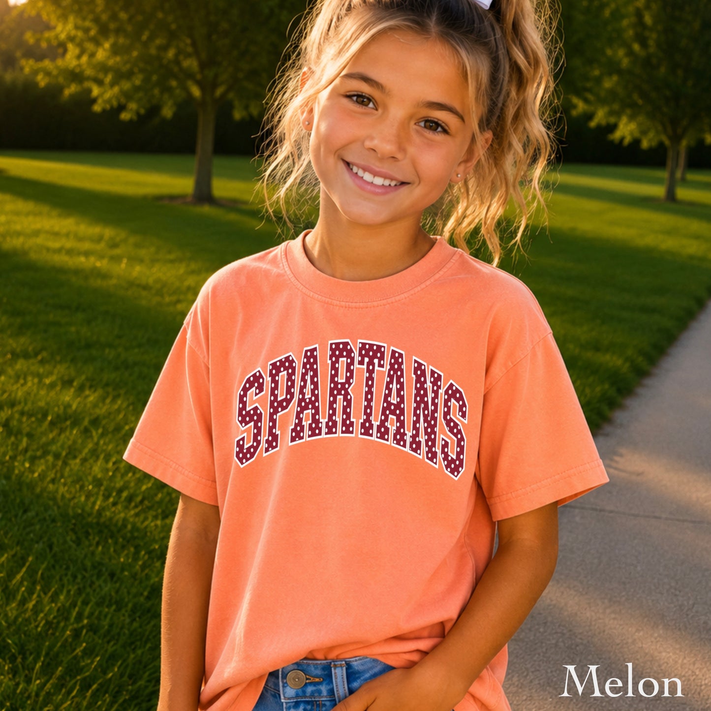 Spartans Youth Comfort Color T-Shirt
