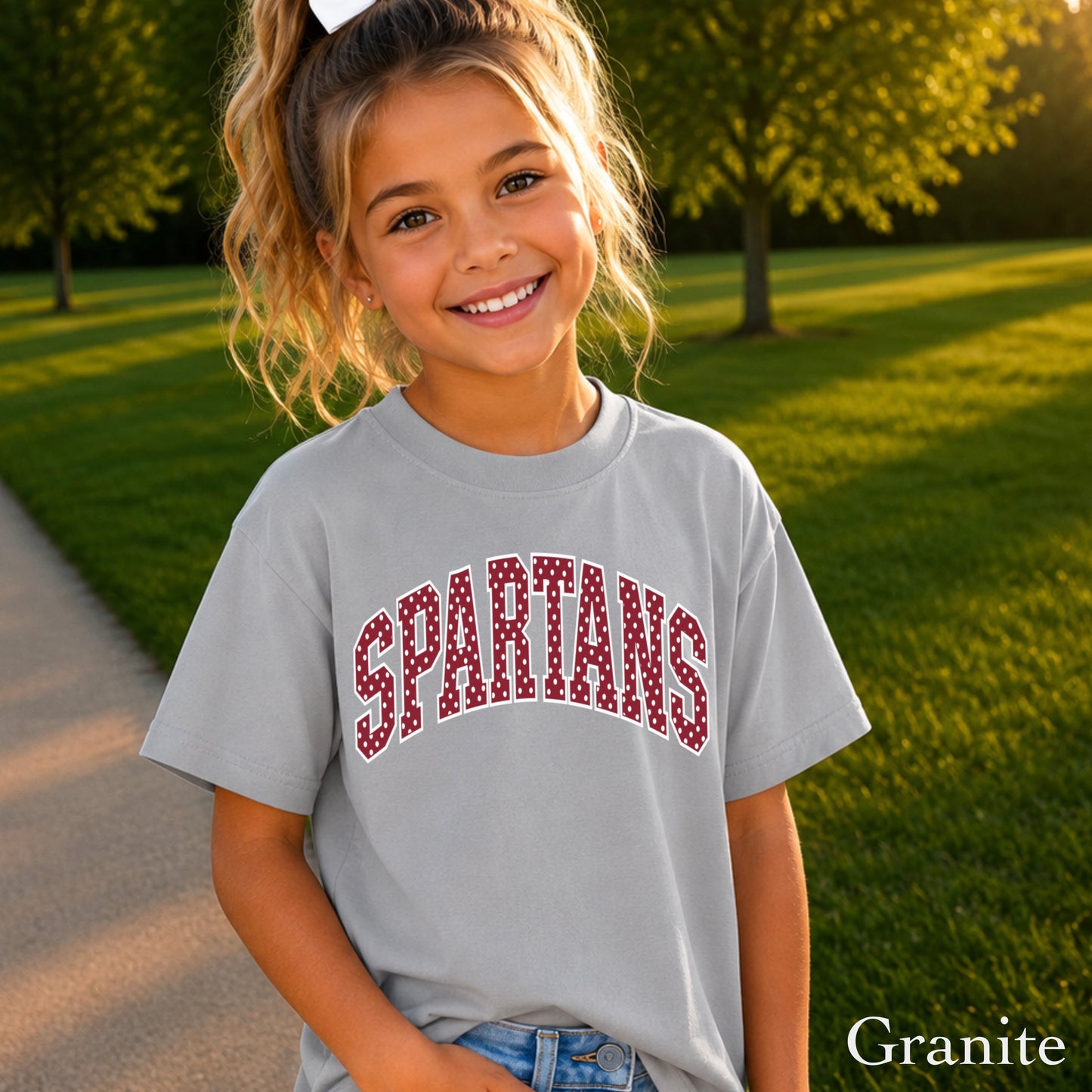 Spartans Youth Comfort Color T-Shirt