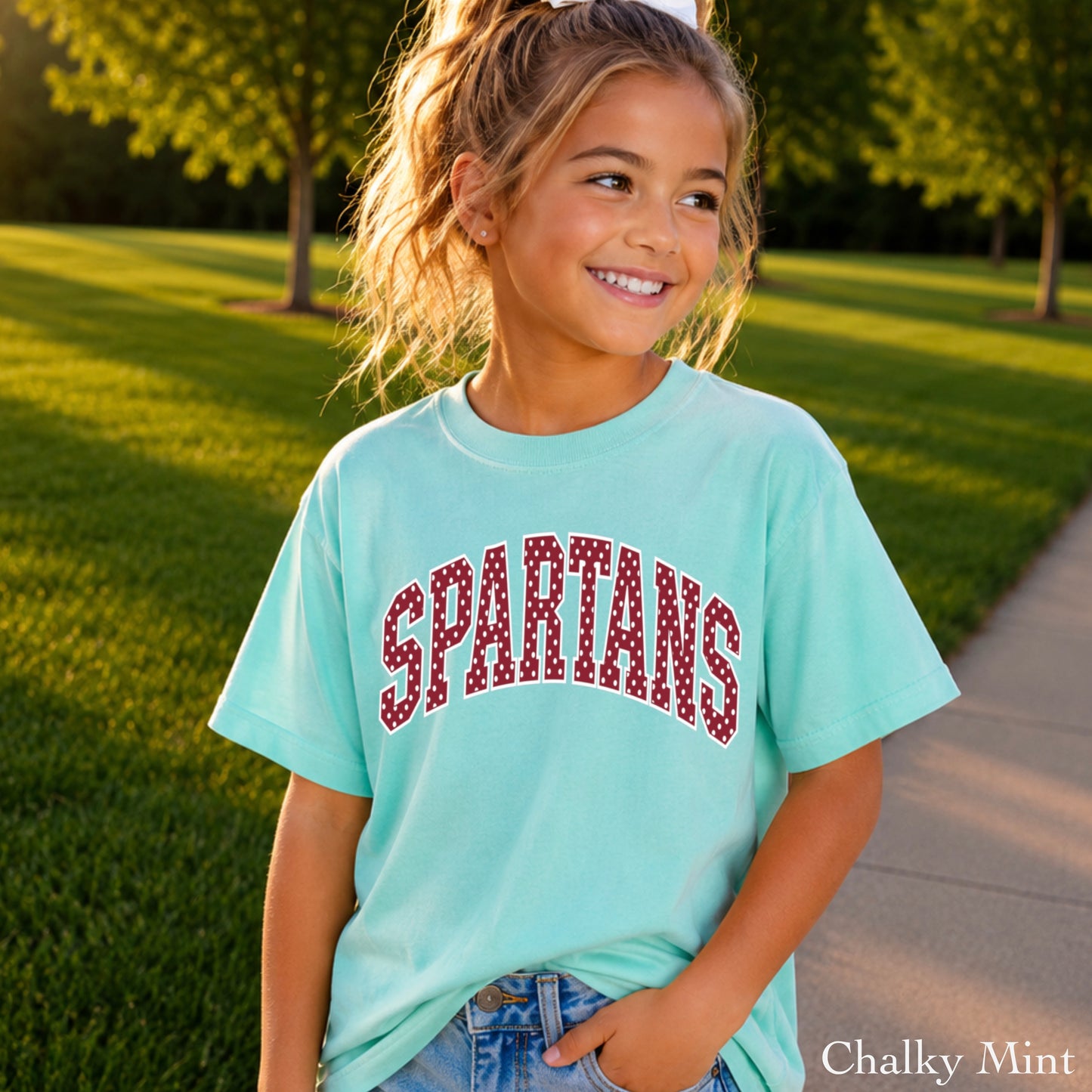 Spartans Youth Comfort Color T-Shirt