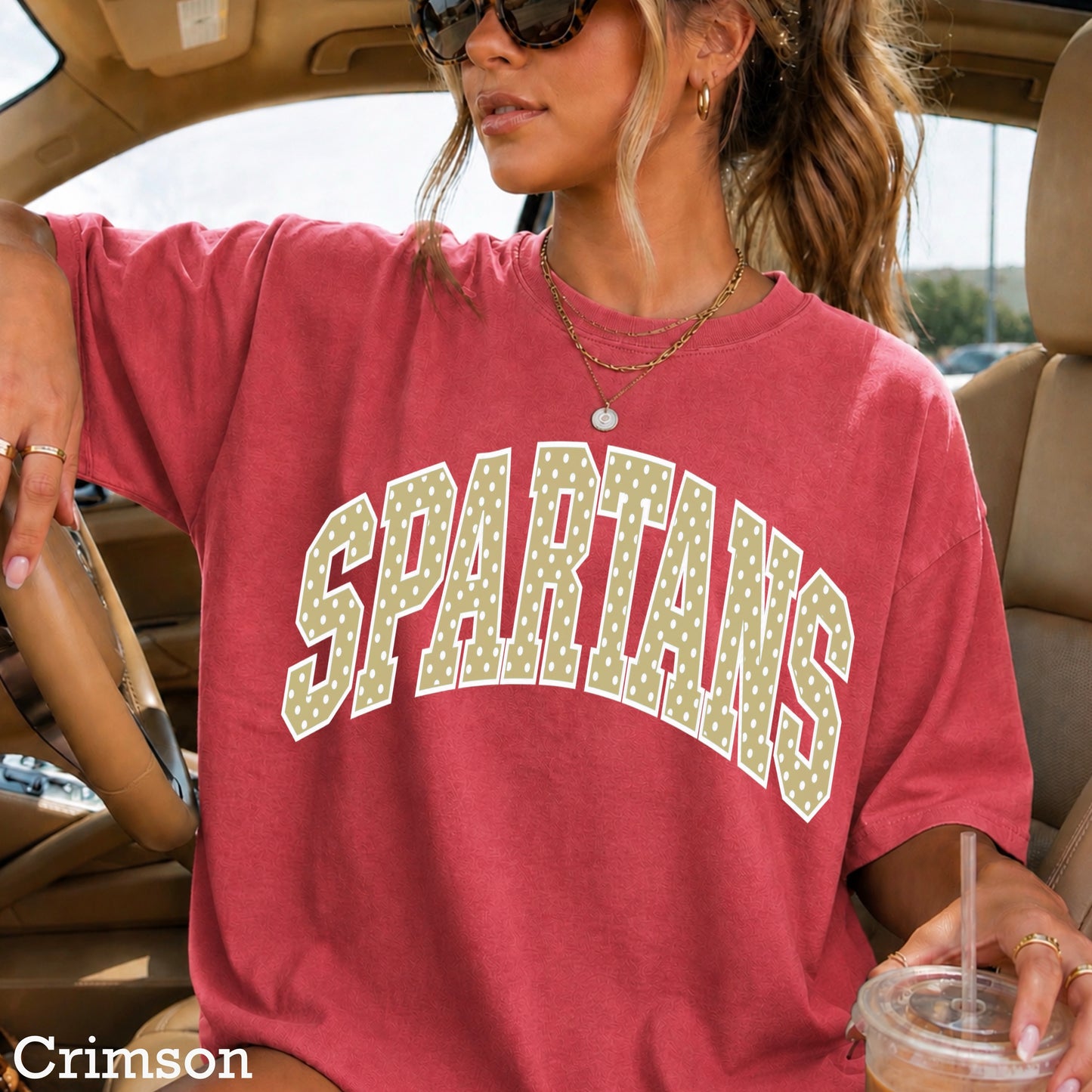 Spartans Comfort Color Graphic Tee