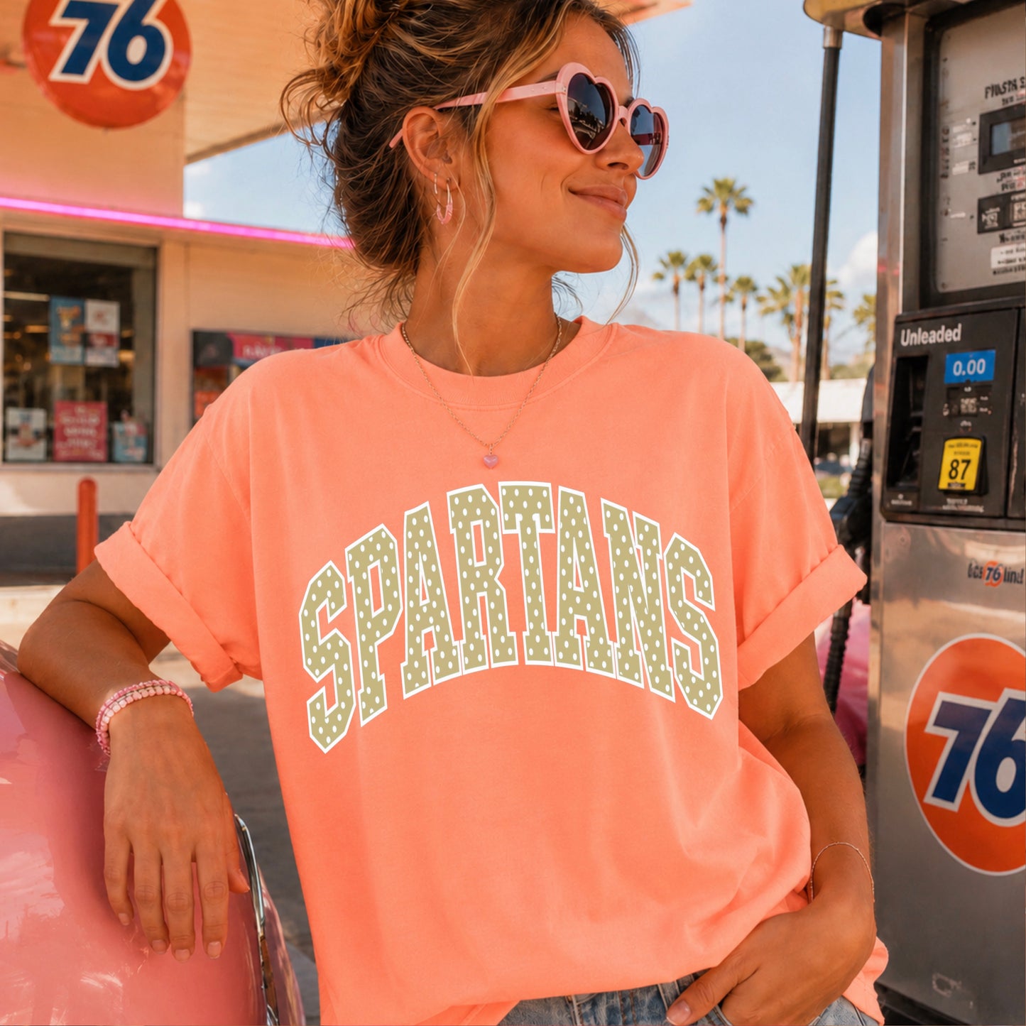 Spartans Comfort Color Graphic Tee
