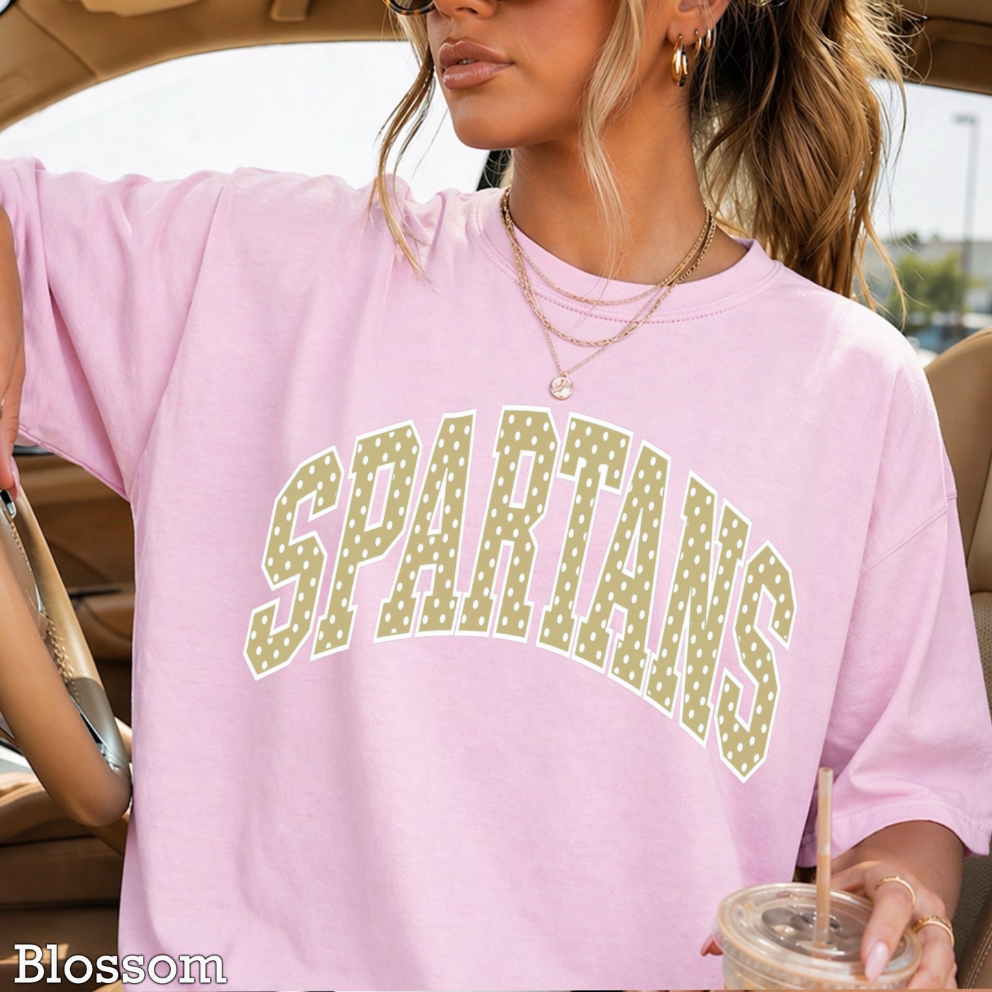 Spartans Comfort Color Graphic Tee