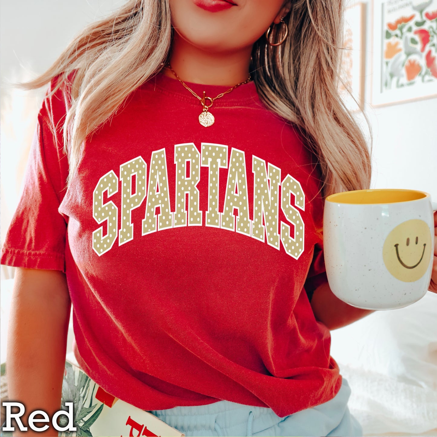 Spartans Comfort Color Graphic Tee