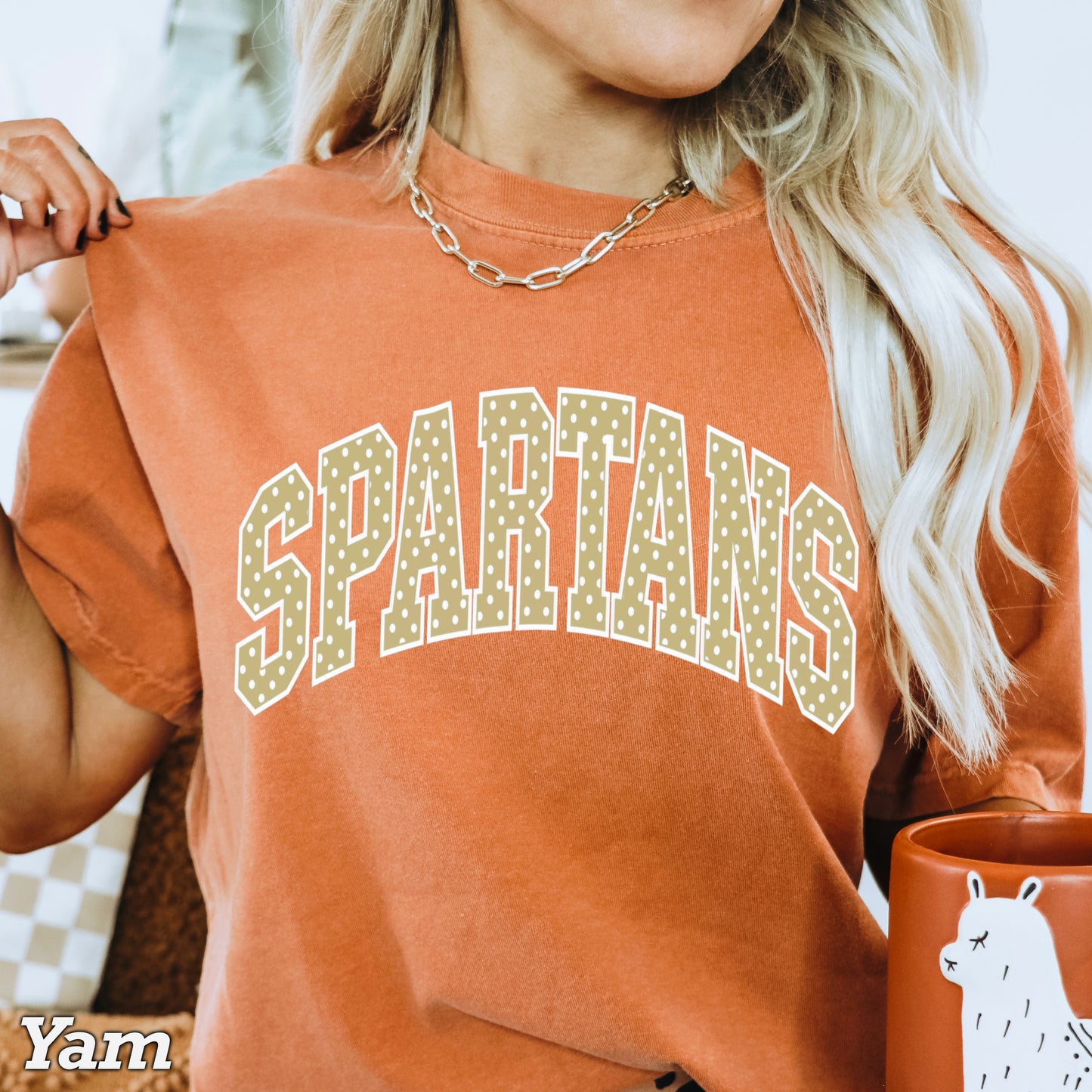 Spartans Comfort Color Graphic Tee
