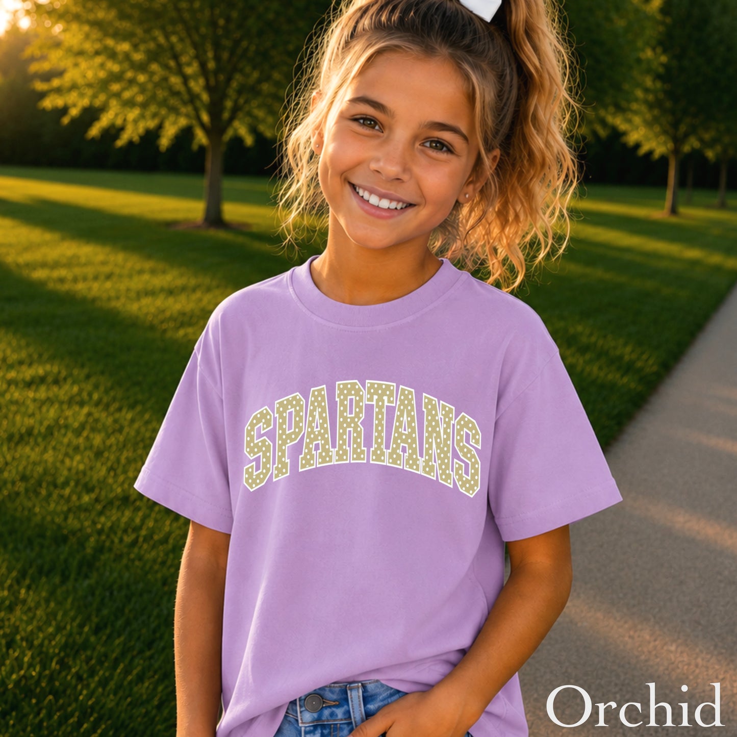 Spartans Youth Comfort Color T-Shirt