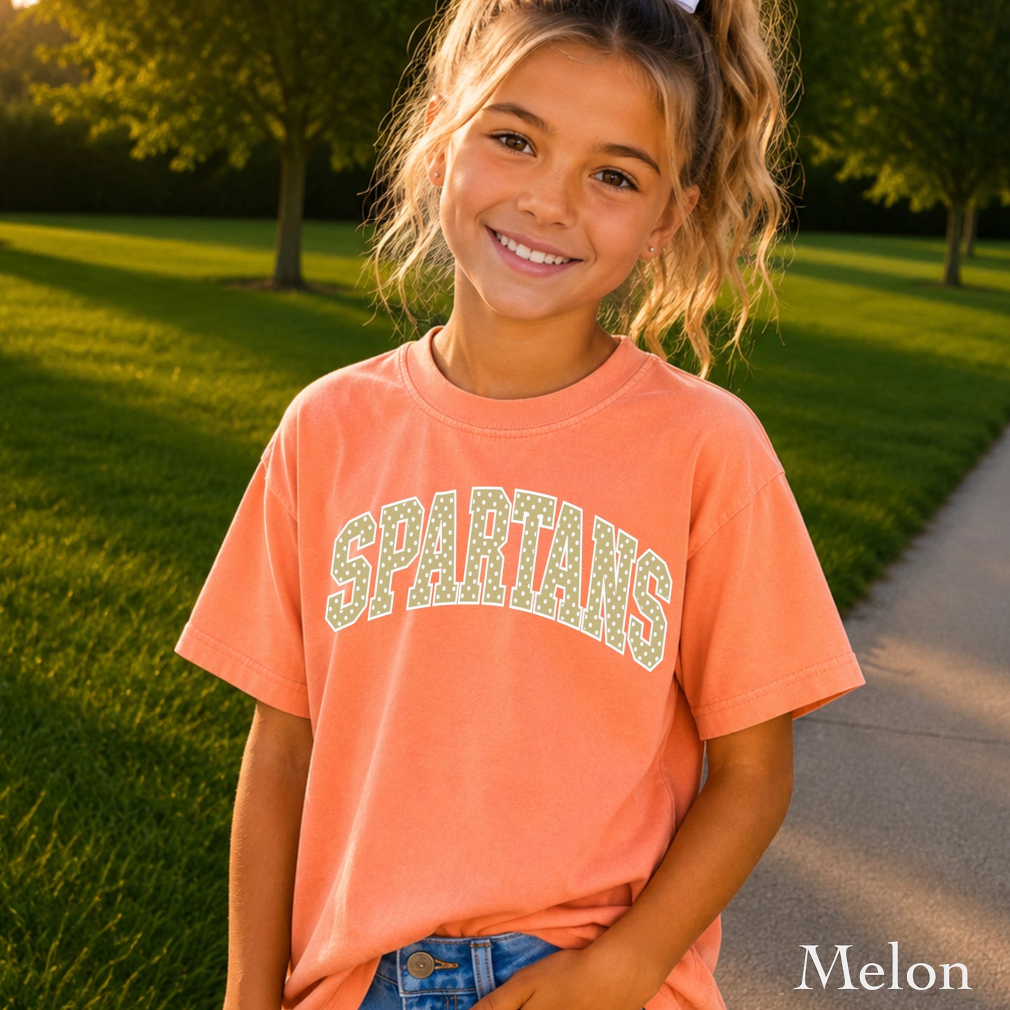 Spartans Youth Comfort Color T-Shirt
