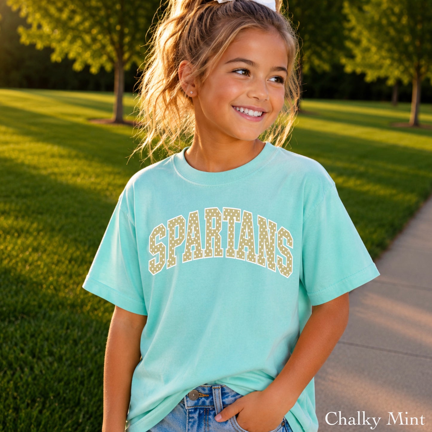 Spartans Youth Comfort Color T-Shirt