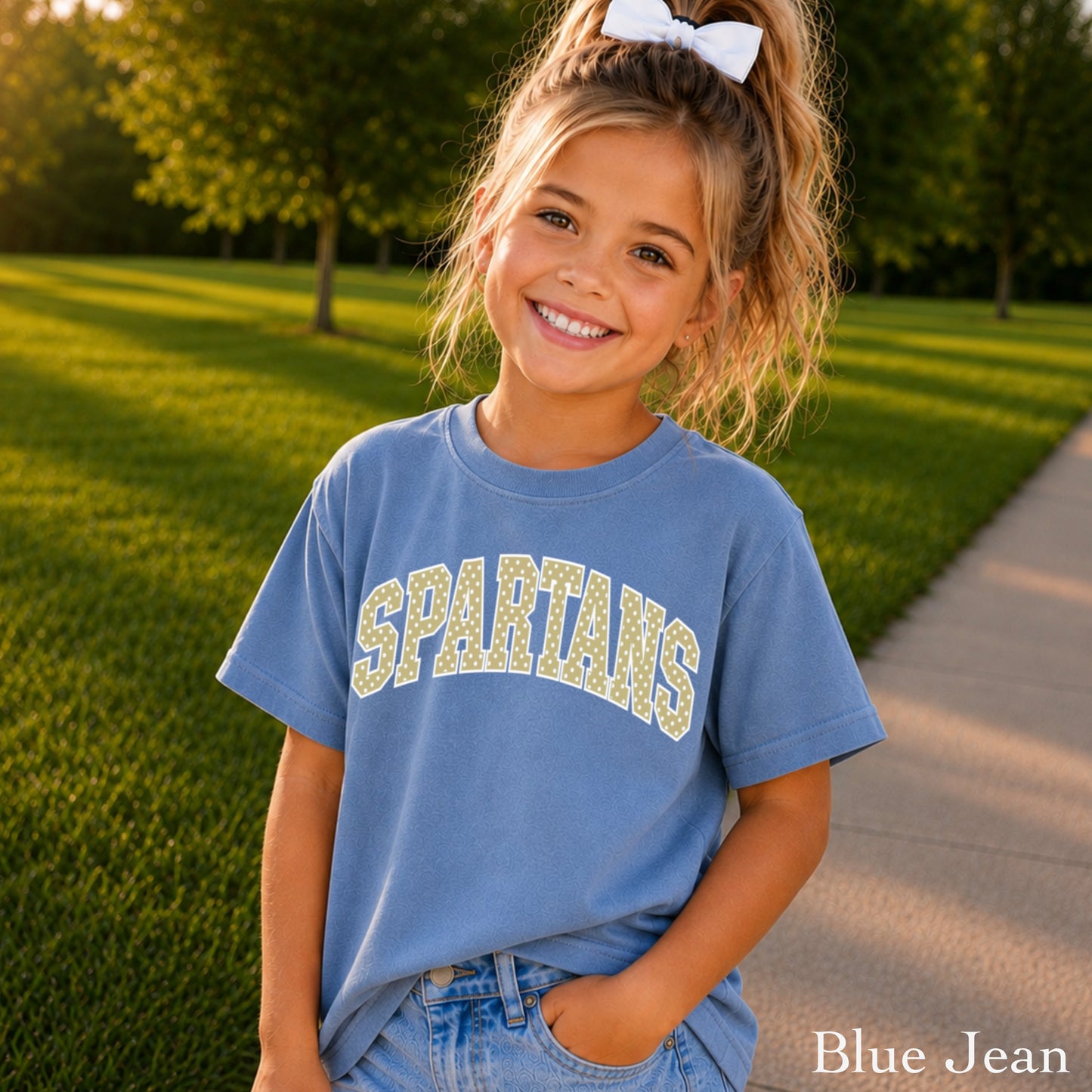Spartans Youth Comfort Color T-Shirt