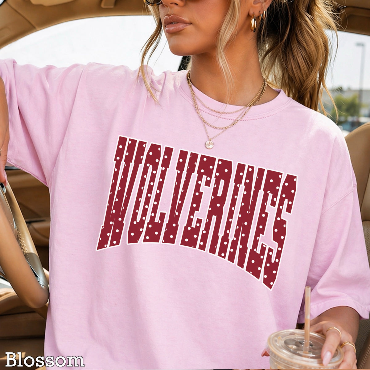 Wolverines Comfort Color Graphic Tee