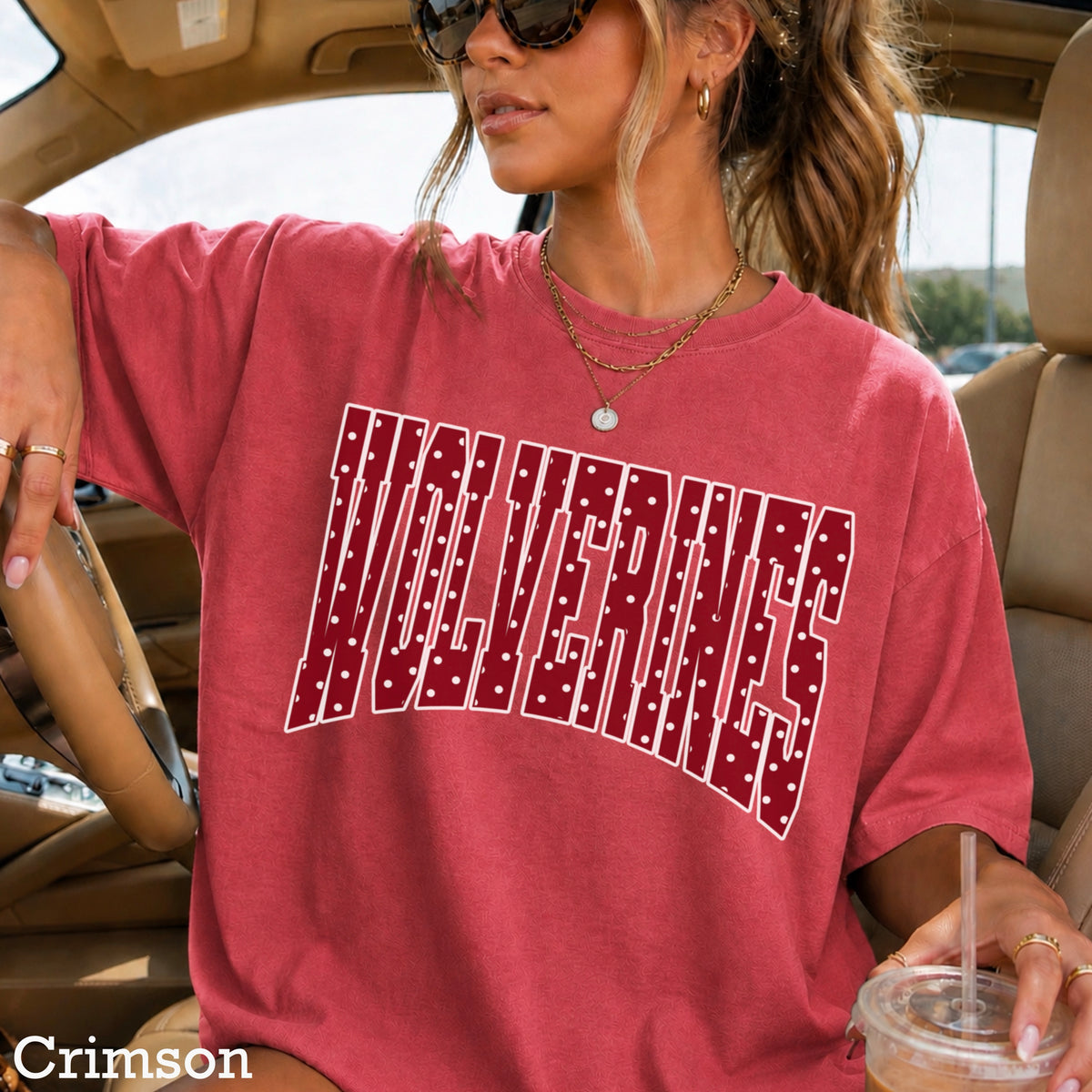 Wolverines Comfort Color Graphic Tee