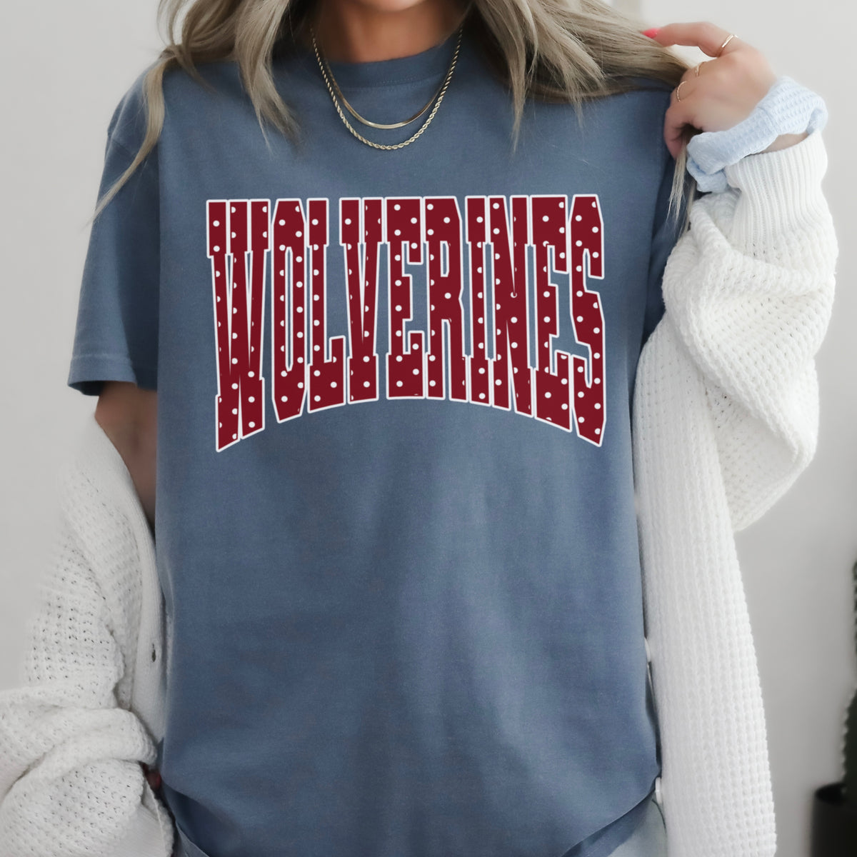 Wolverines Comfort Color Graphic Tee