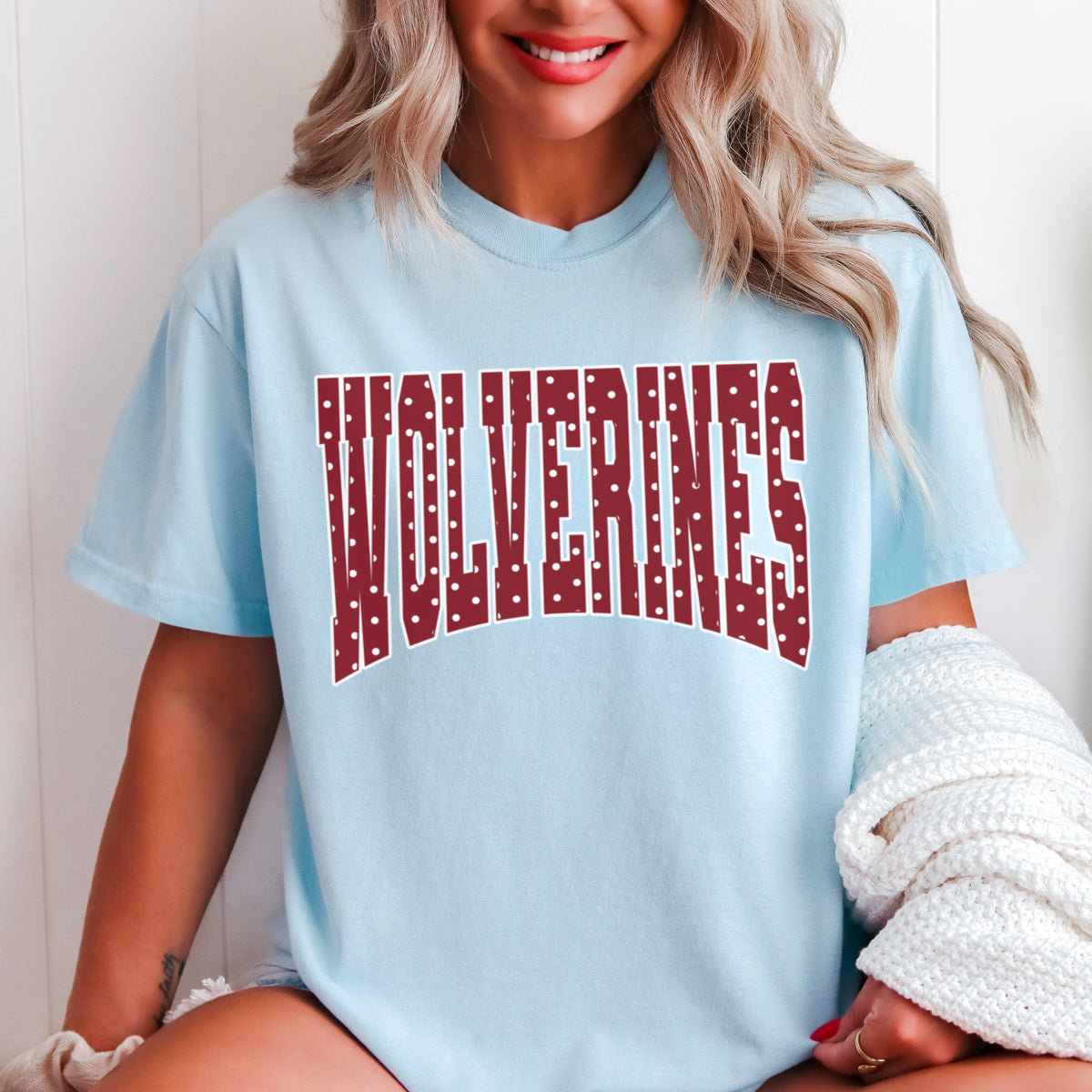 Wolverines Comfort Color Graphic Tee