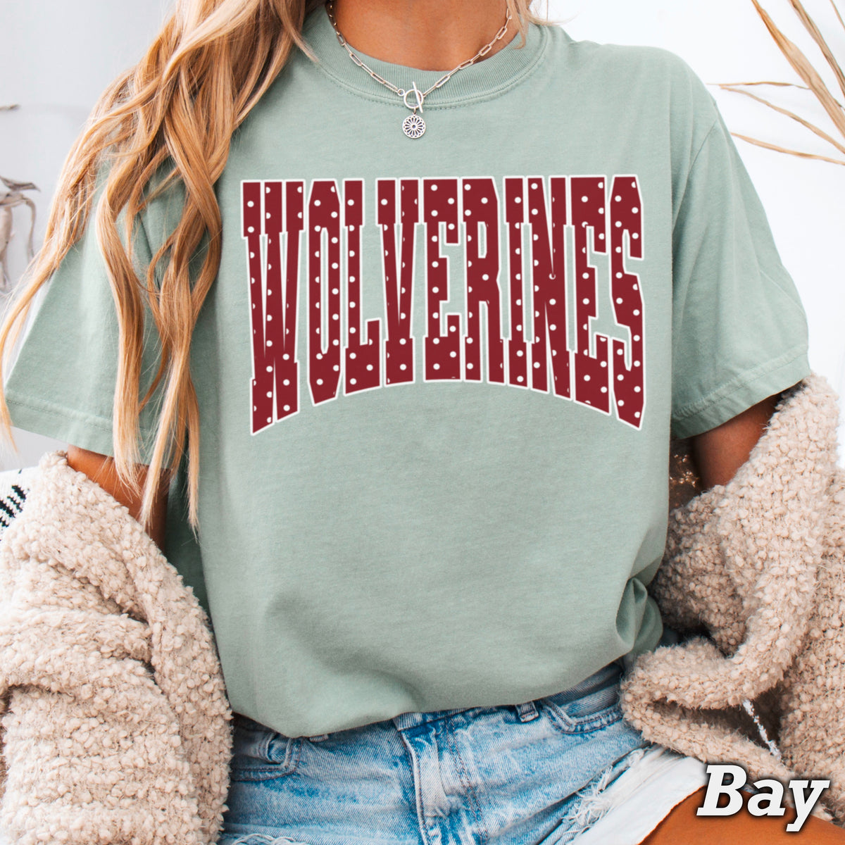 Wolverines Comfort Color Graphic Tee