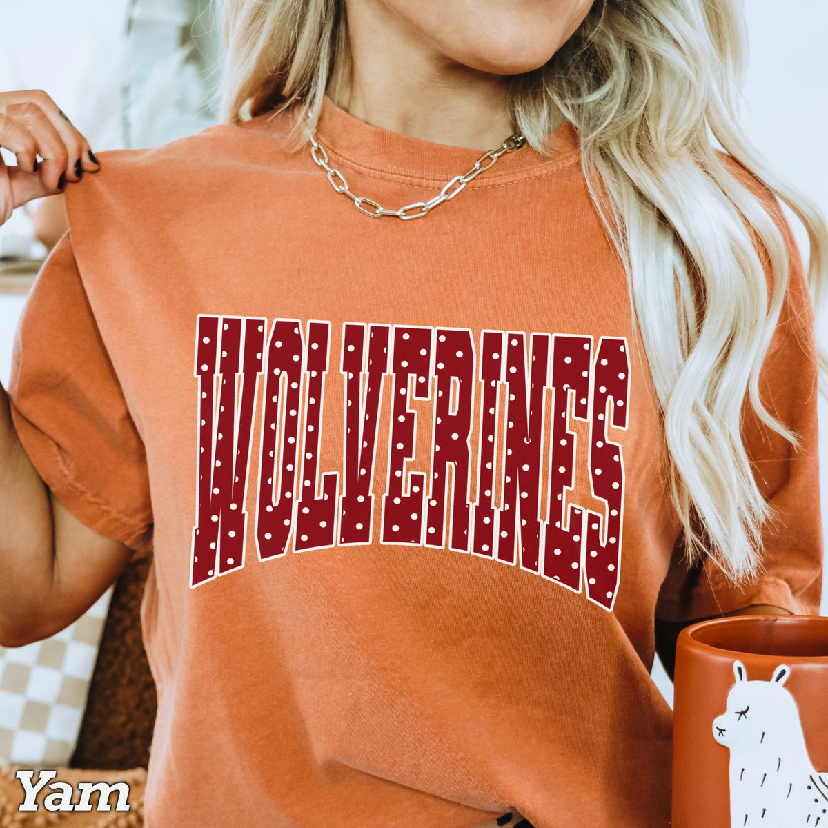 Wolverines Comfort Color Graphic Tee