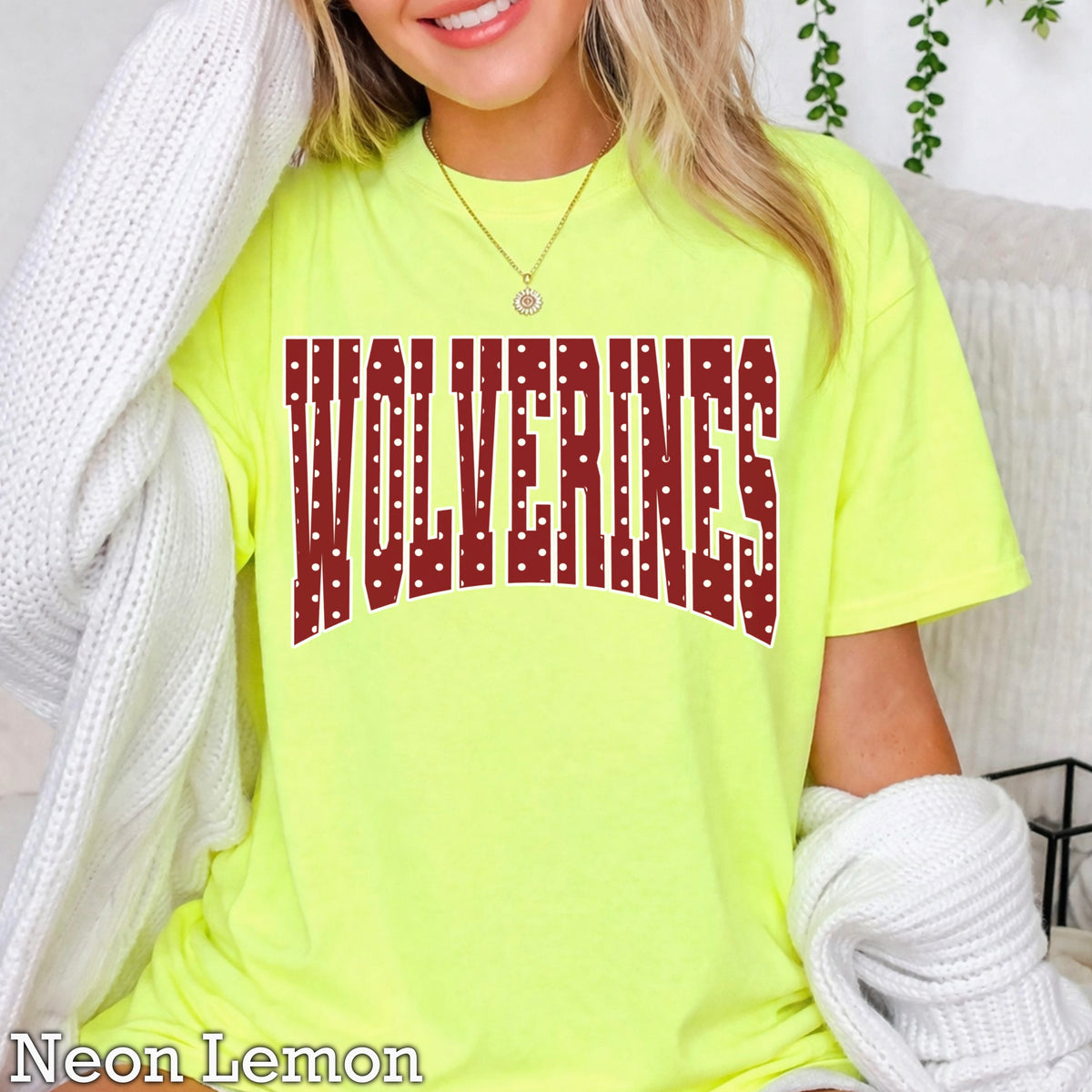 Wolverines Comfort Color Graphic Tee