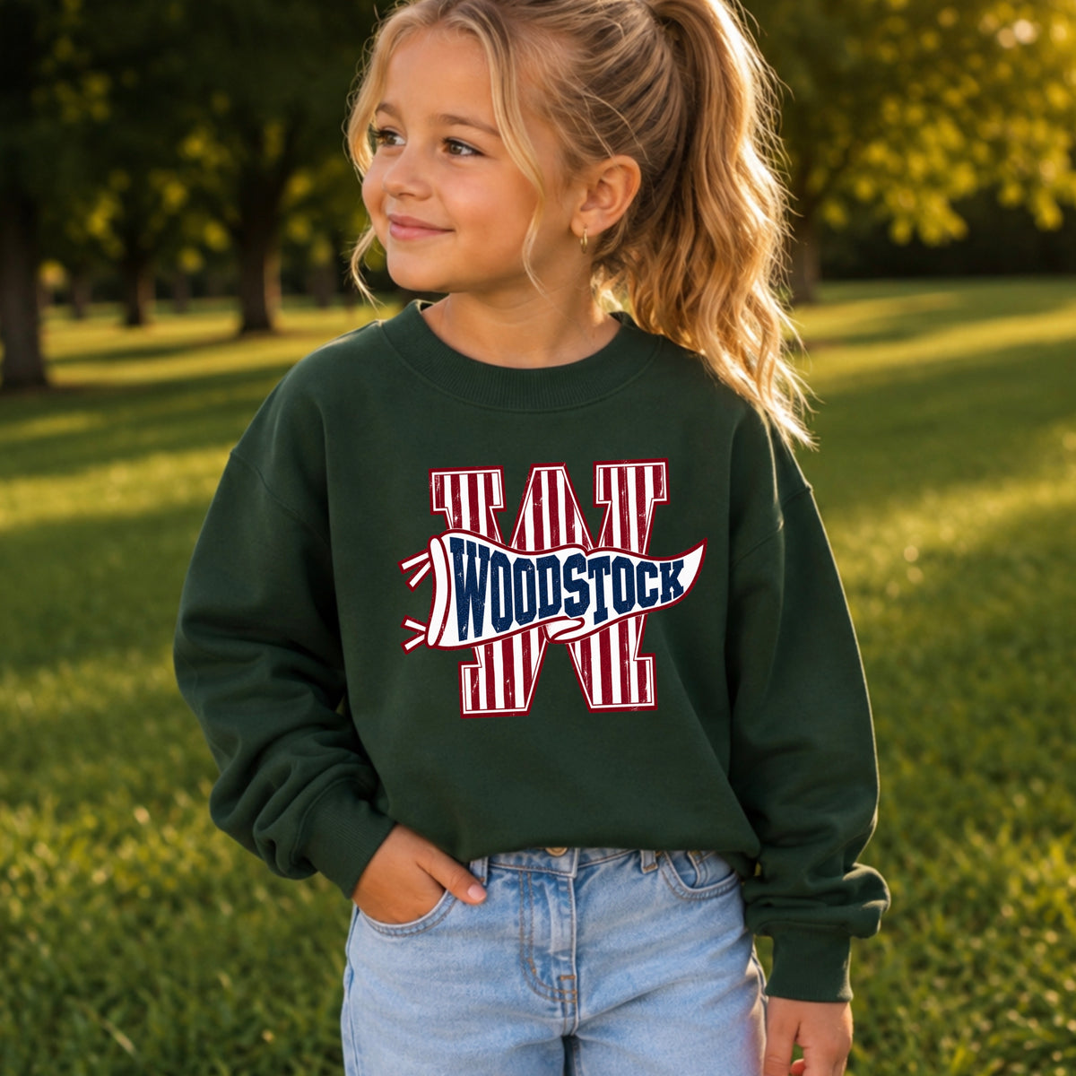 Woodstock Youth Crewneck Sweatshirt