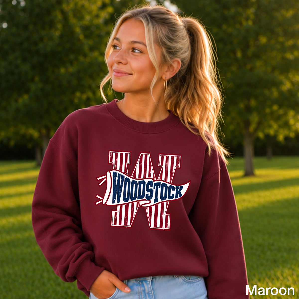 Woodstock Youth Crewneck Sweatshirt