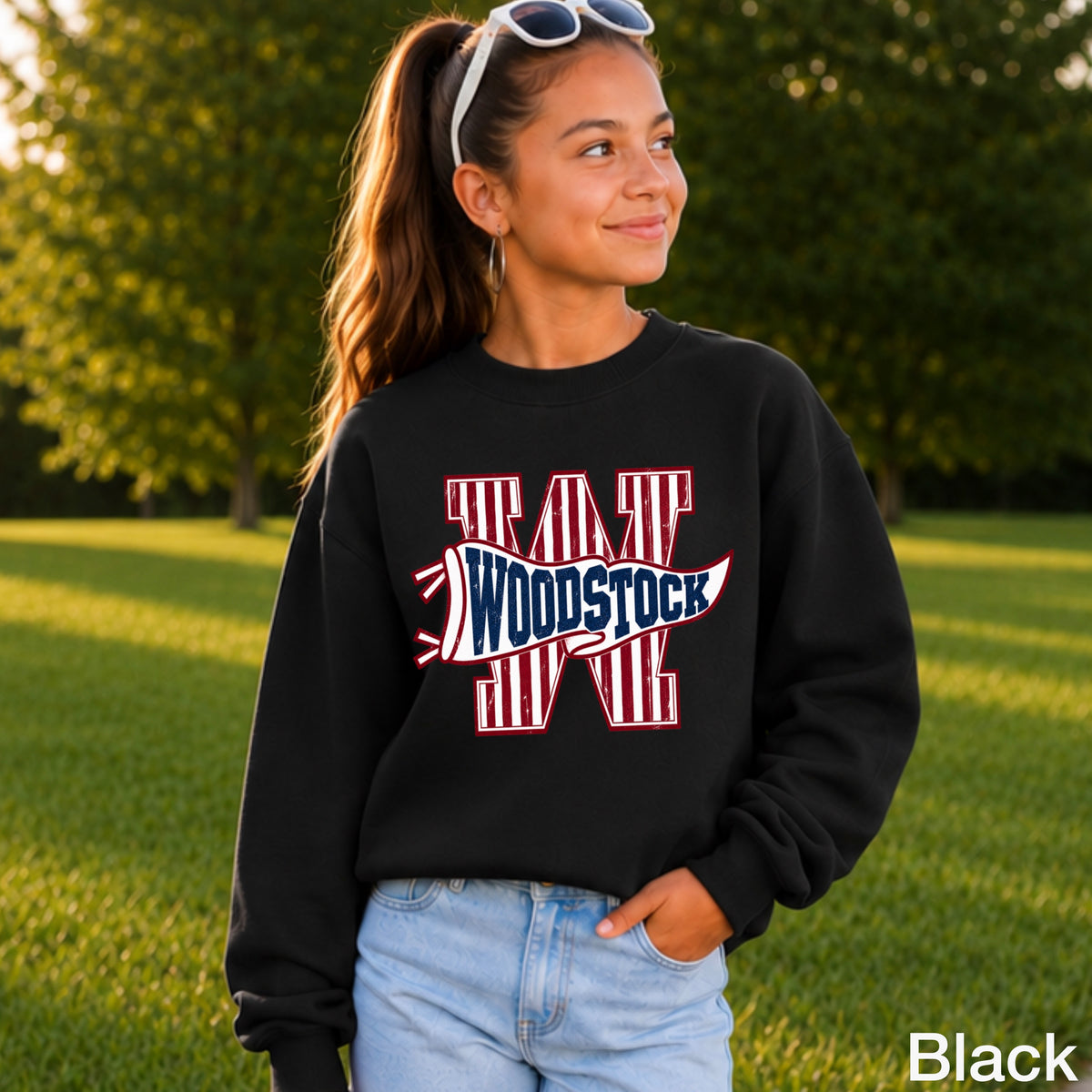 Woodstock Youth Crewneck Sweatshirt