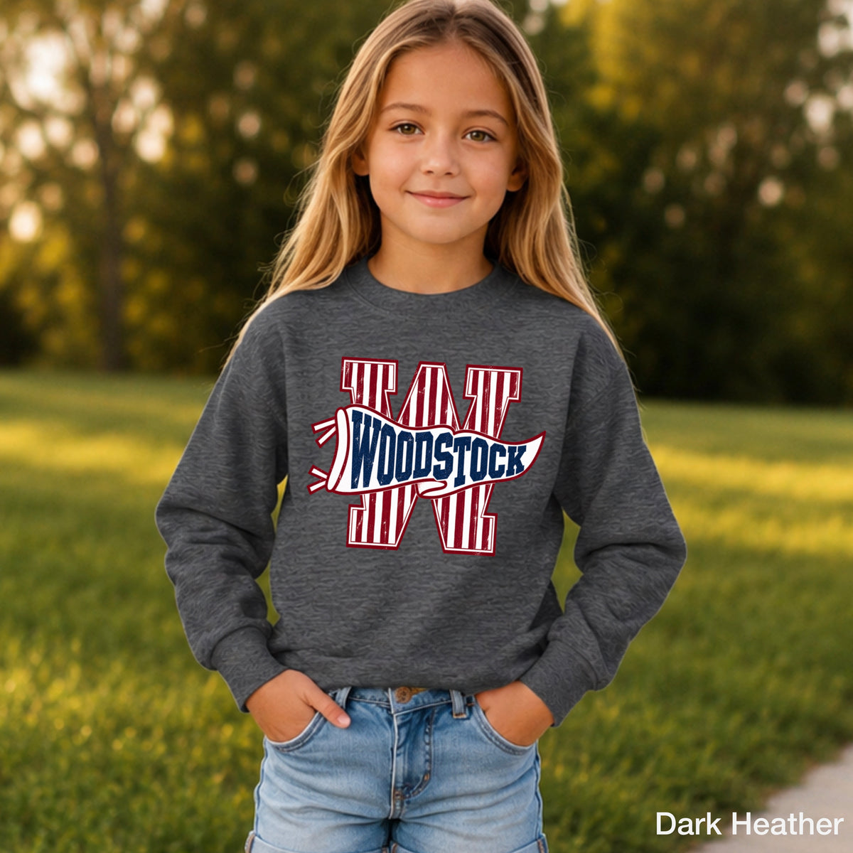 Woodstock Youth Crewneck Sweatshirt