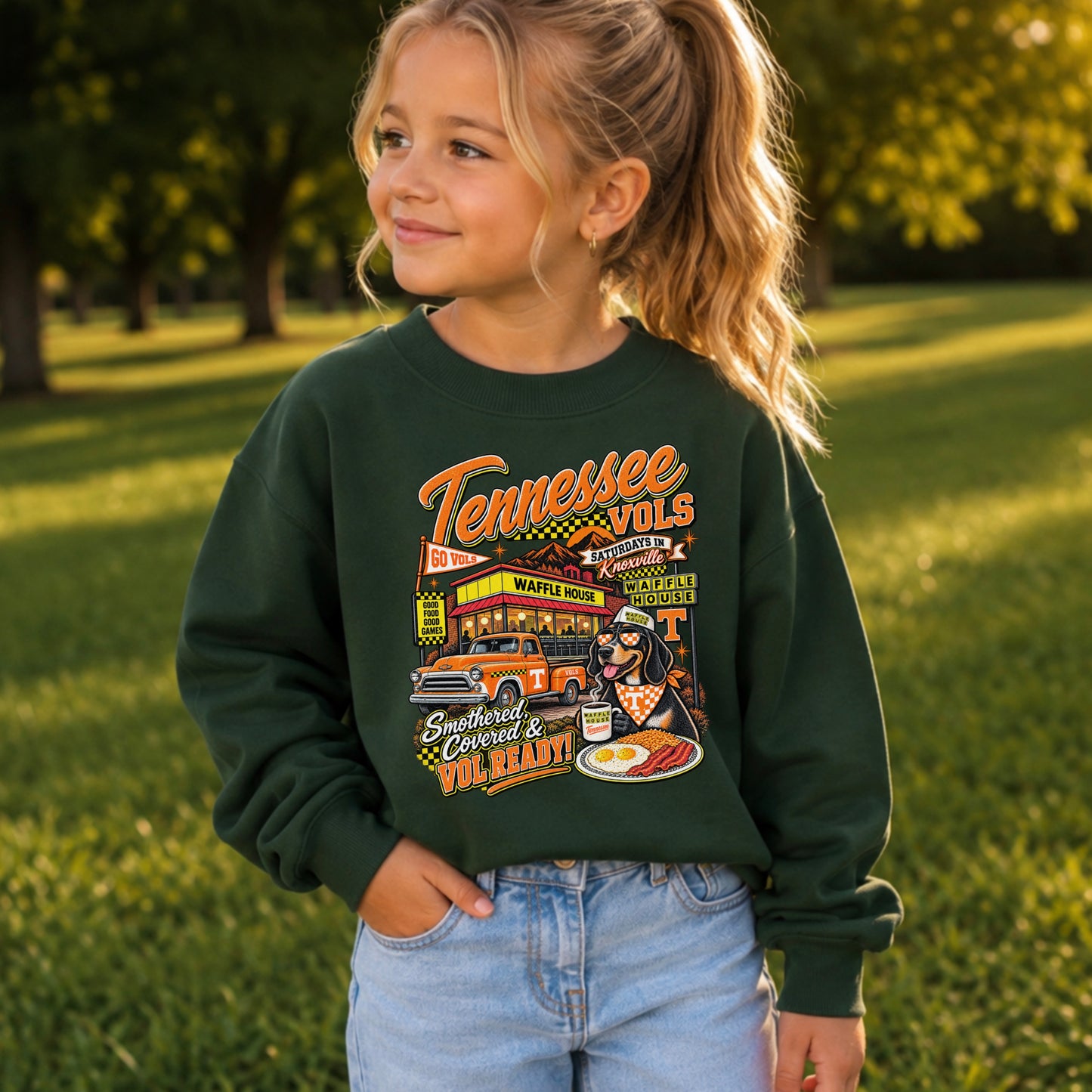 Tennessee Saturdays Youth Crewneck Sweatshirt
