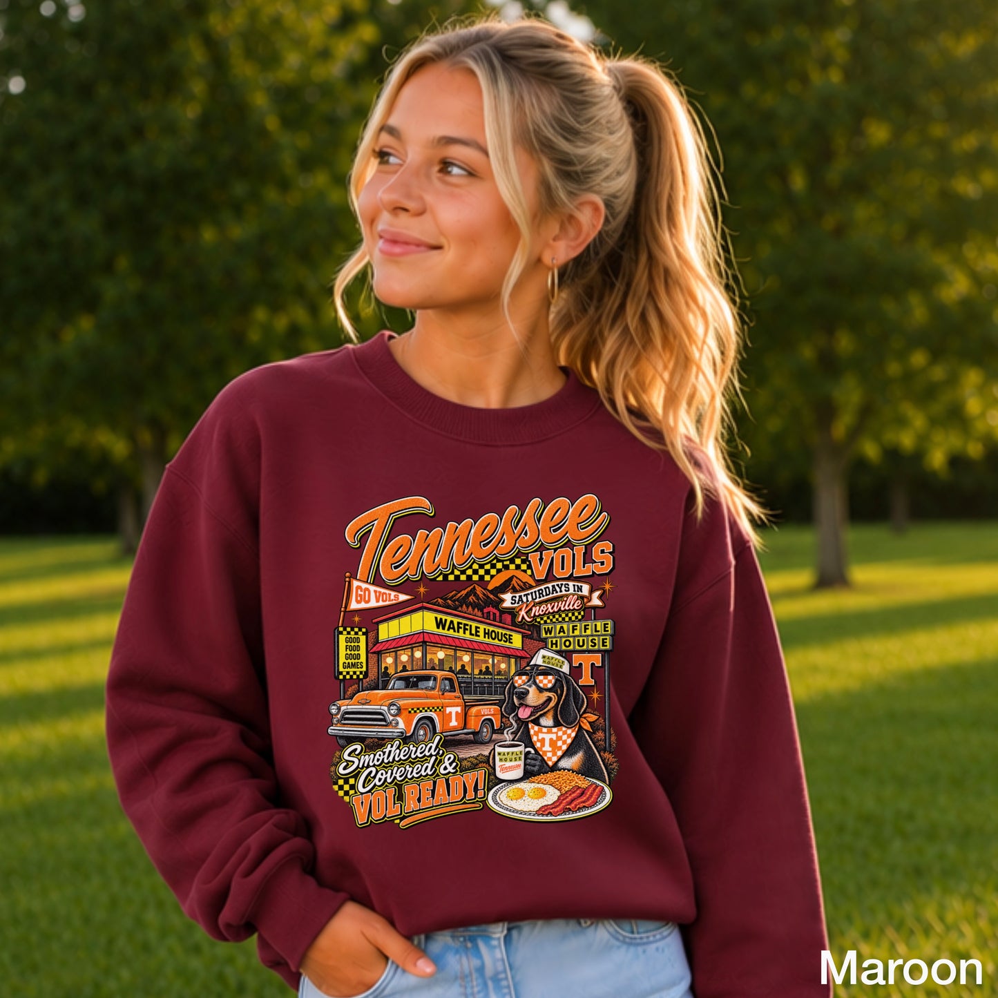 Tennessee Saturdays Youth Crewneck Sweatshirt