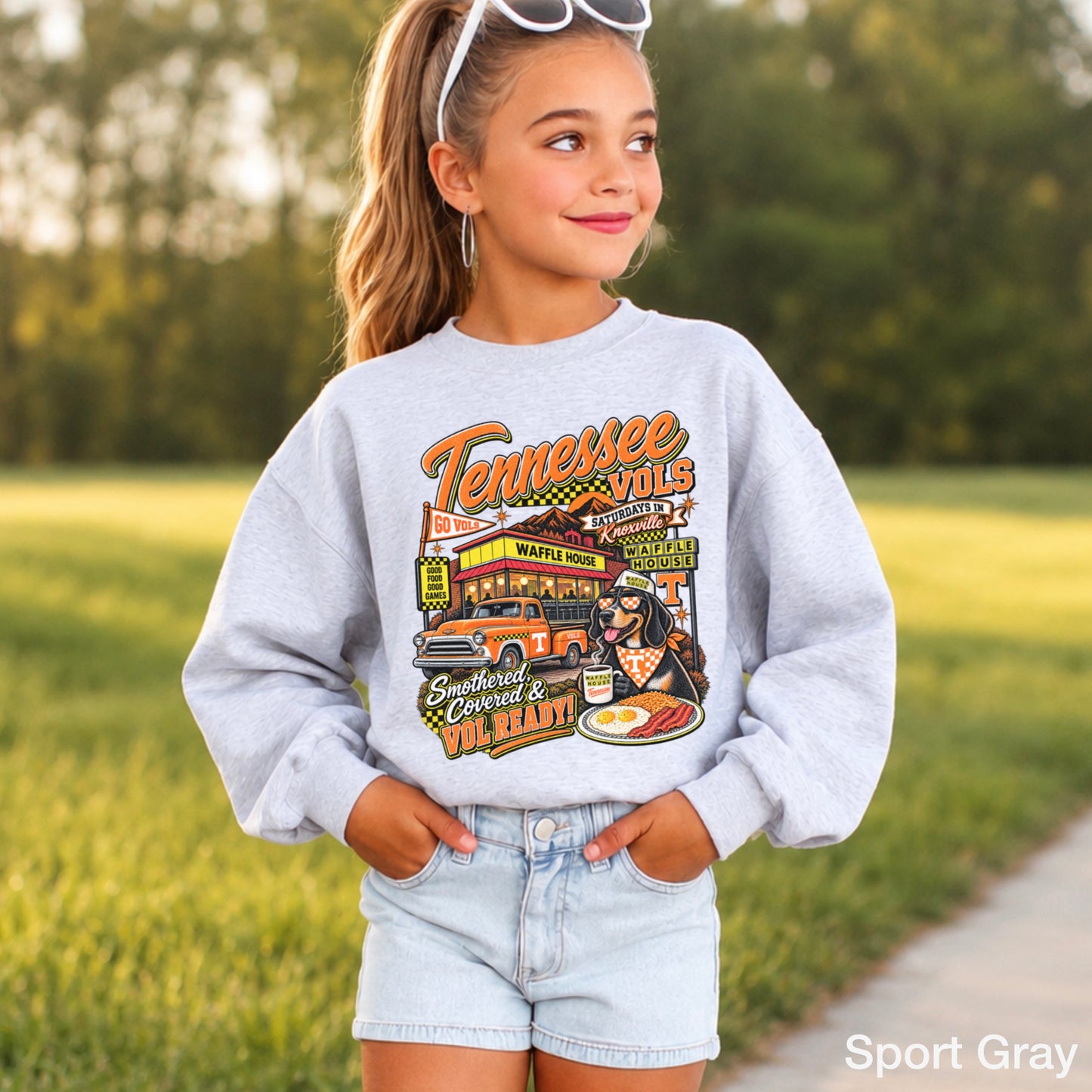 Tennessee Saturdays Youth Crewneck Sweatshirt