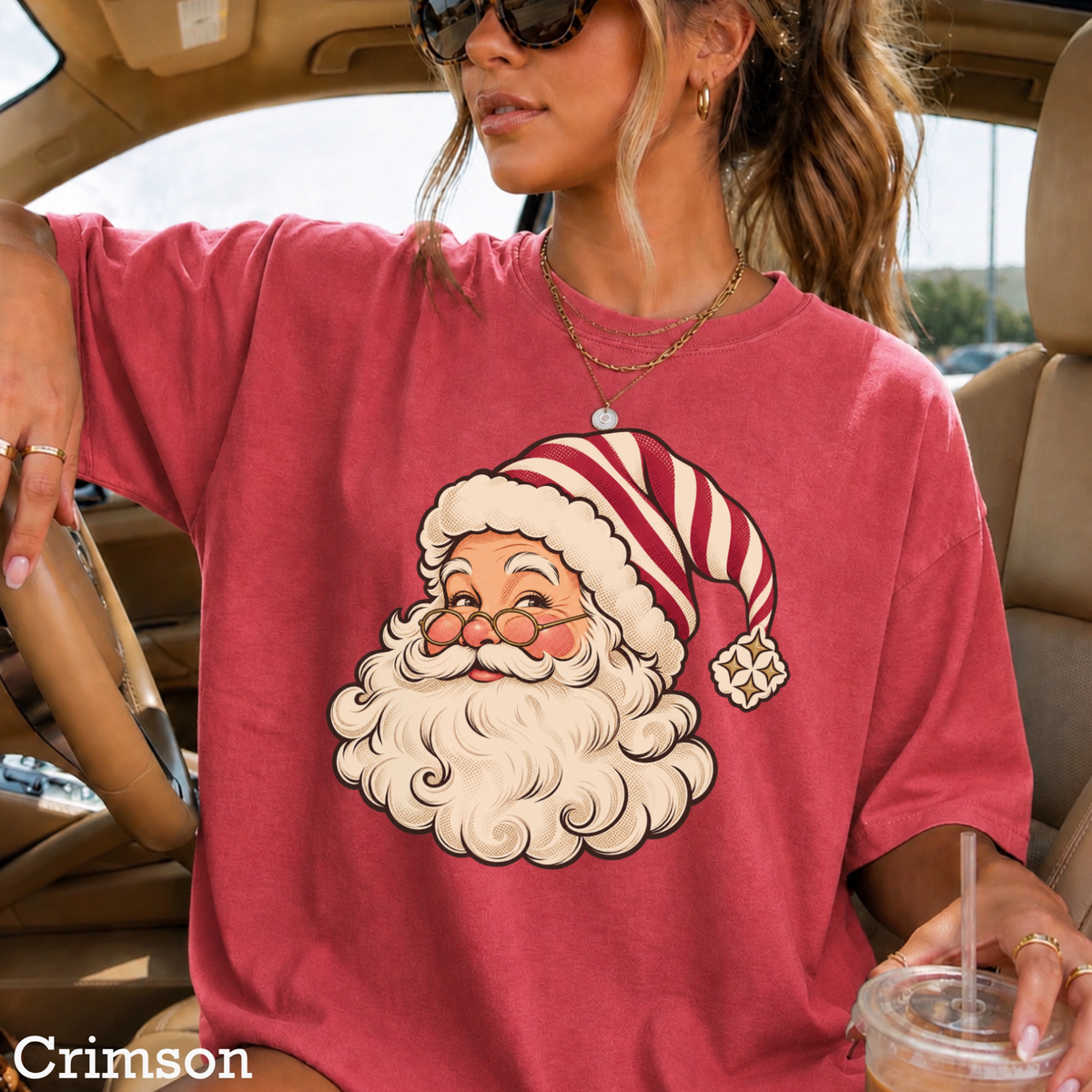 Santa Comfort Color Graphic Tee
