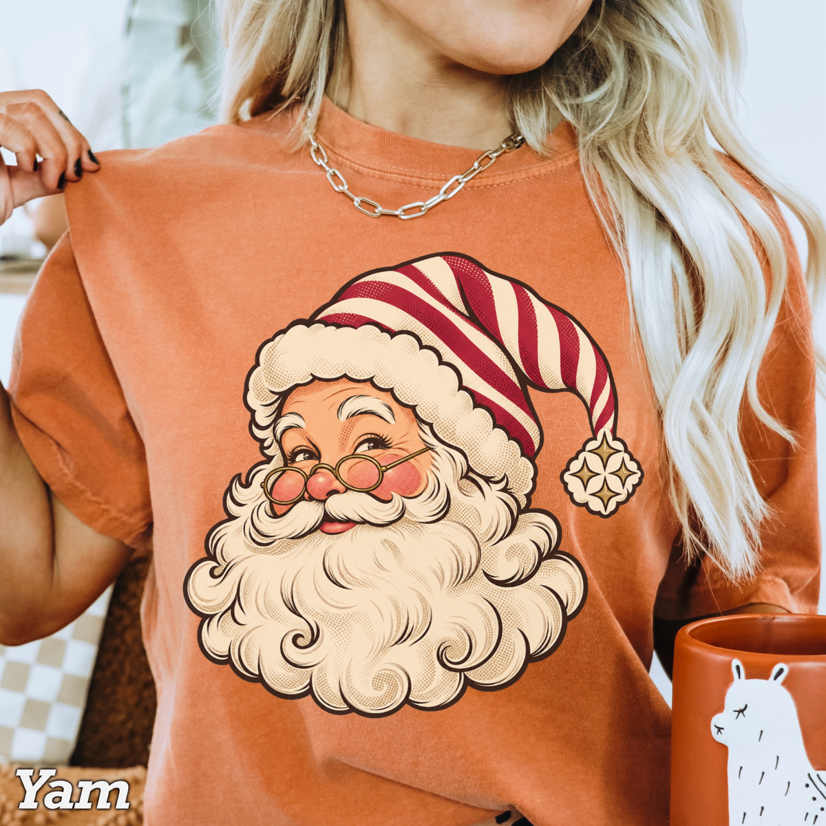 Santa Comfort Color Graphic Tee