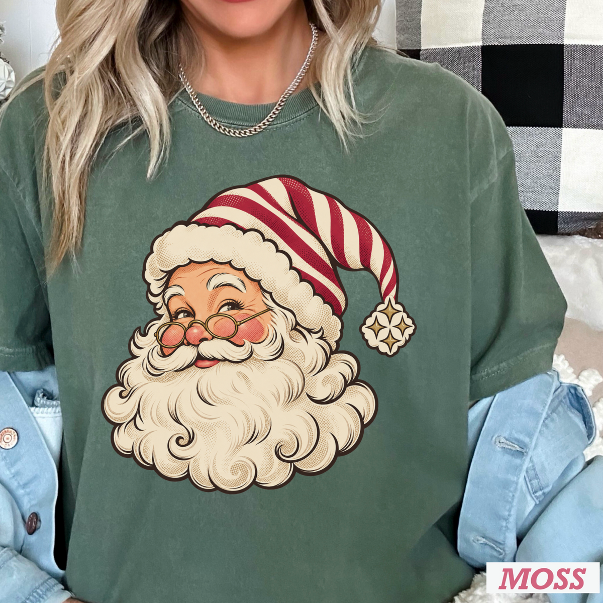 Santa Comfort Color Graphic Tee