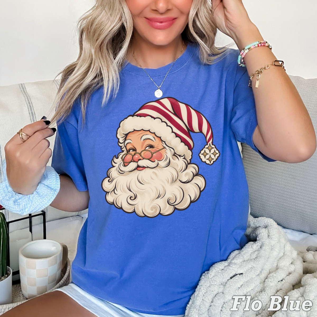 Santa Comfort Color Graphic Tee