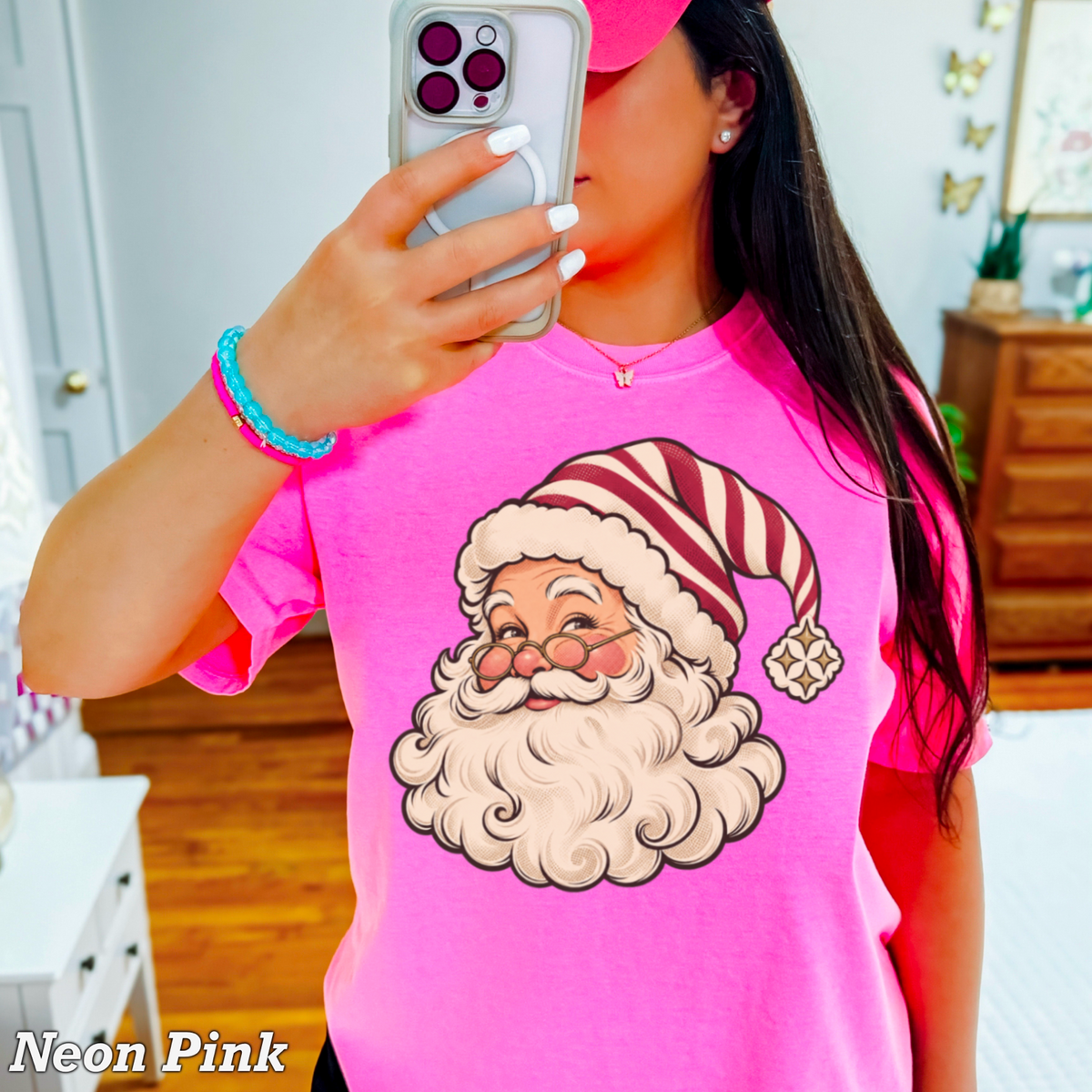Santa Comfort Color Graphic Tee