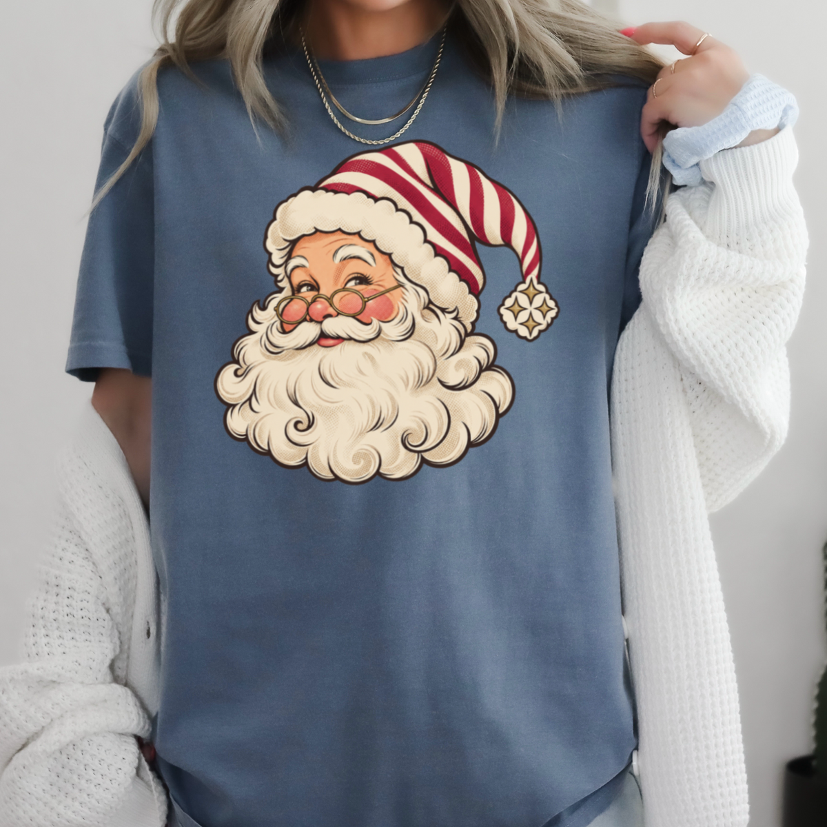 Santa Comfort Color Graphic Tee