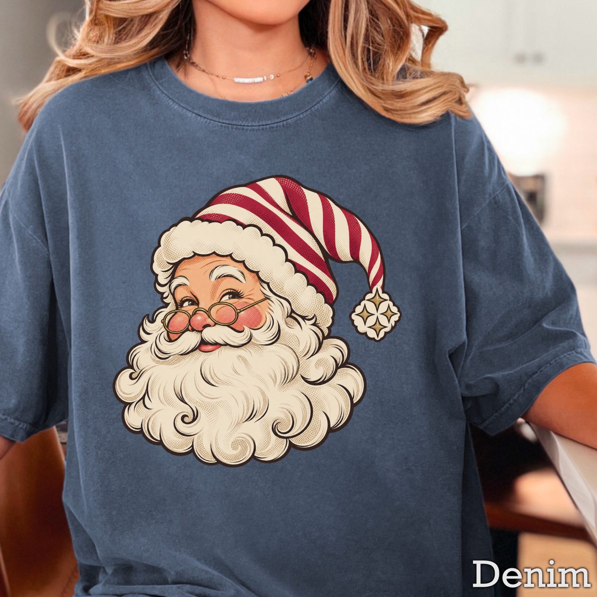 Santa Comfort Color Graphic Tee