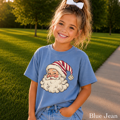 Santa Youth Comfort Color T-Shirt