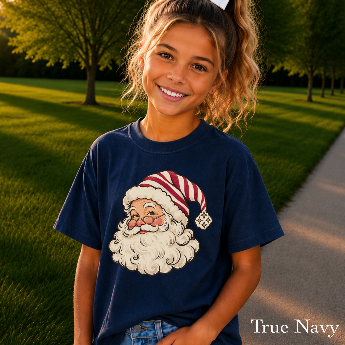 Santa Youth Comfort Color T-Shirt