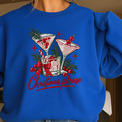 Christmas Please Crewneck Sweatshirt