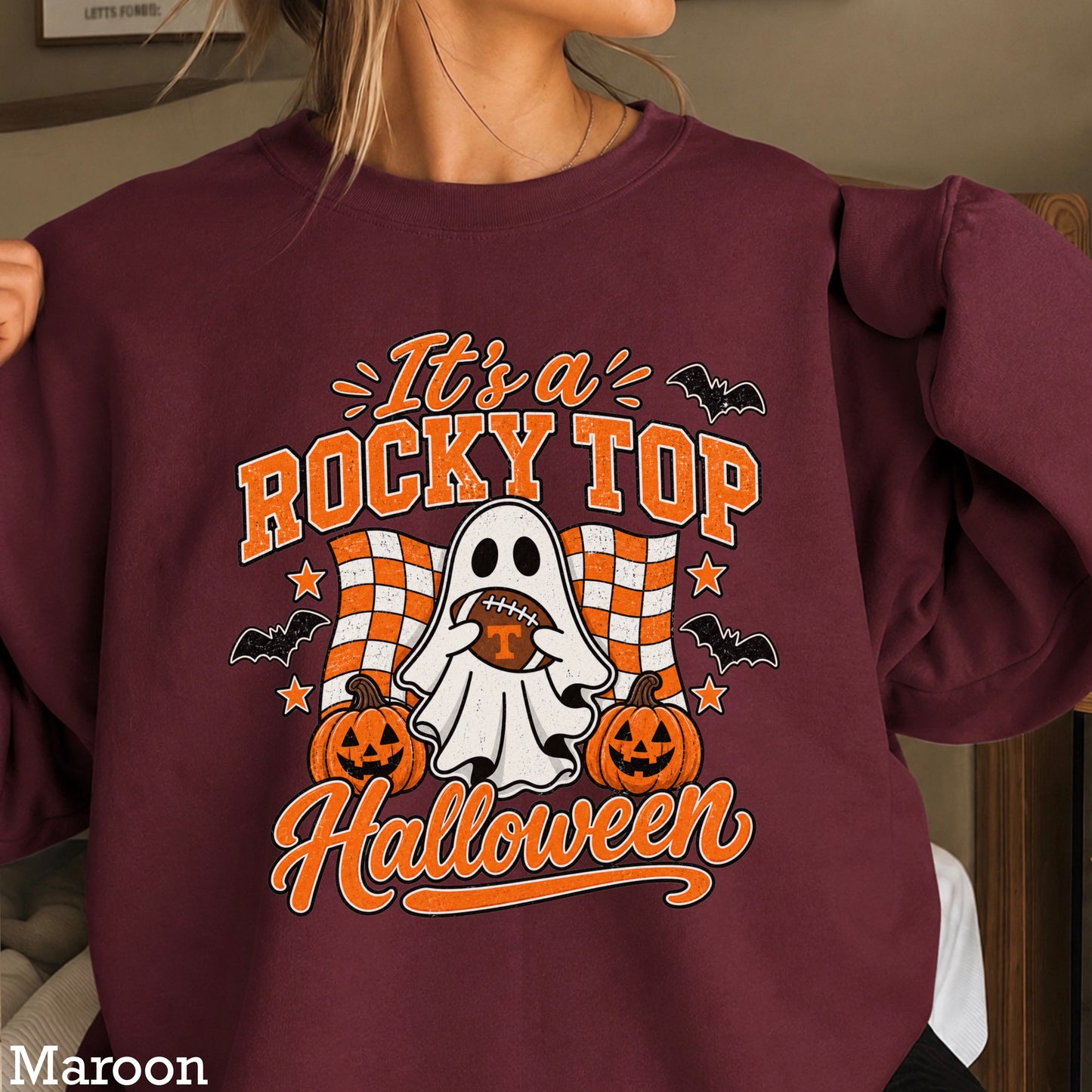 Tennessee Halloween  Crewneck Sweatshirt
