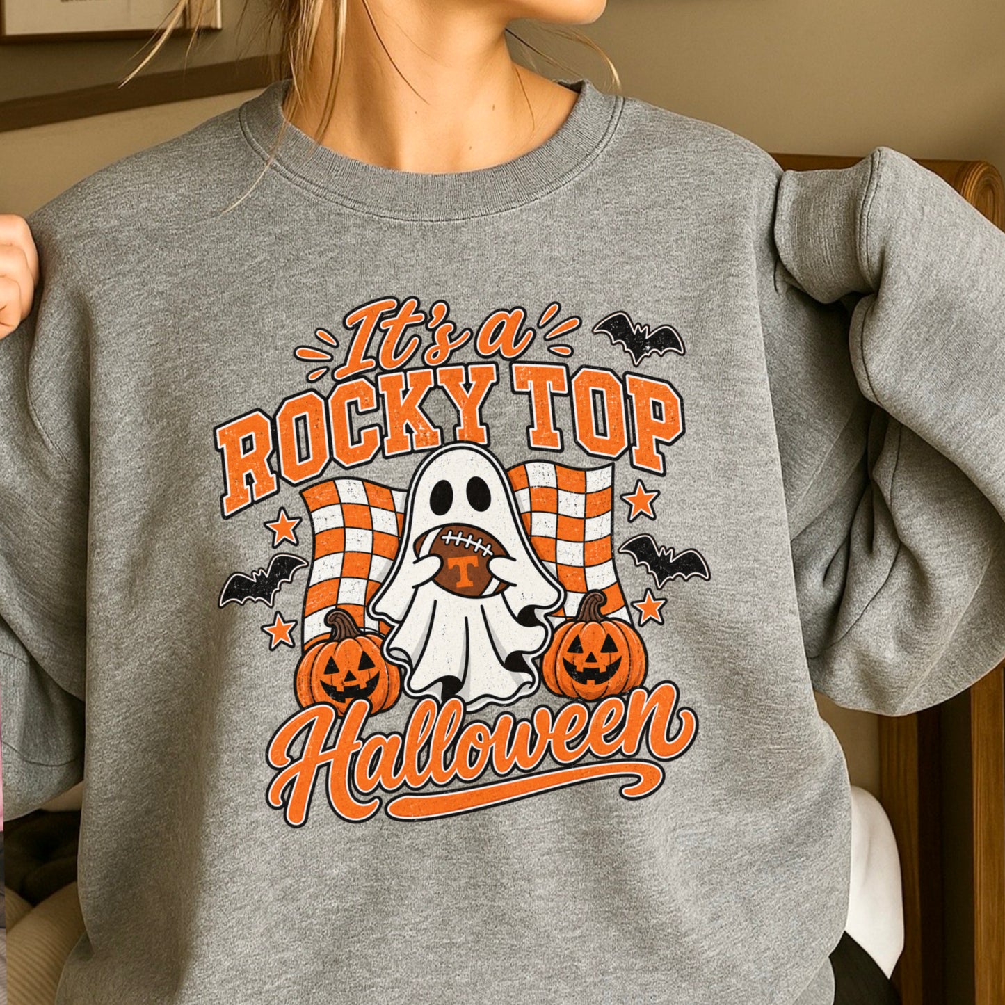 Tennessee Halloween  Crewneck Sweatshirt