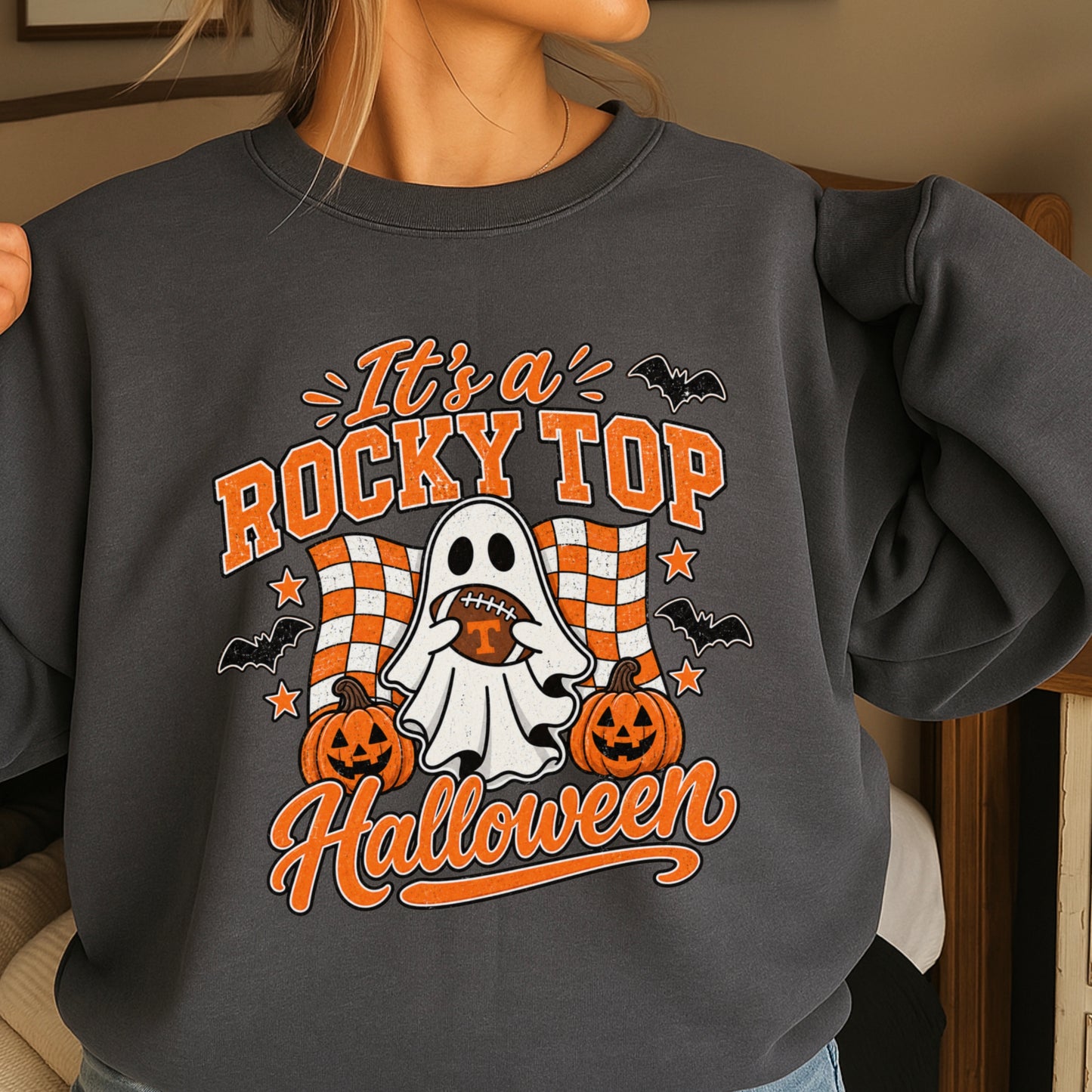 Tennessee Halloween  Crewneck Sweatshirt