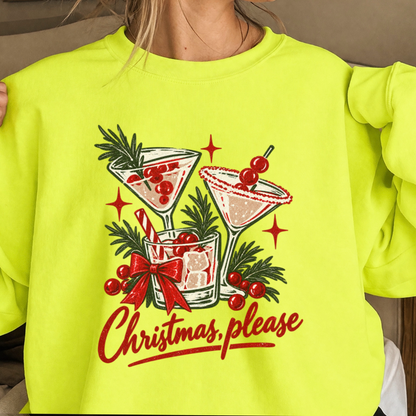 Christmas Please Crewneck Sweatshirt