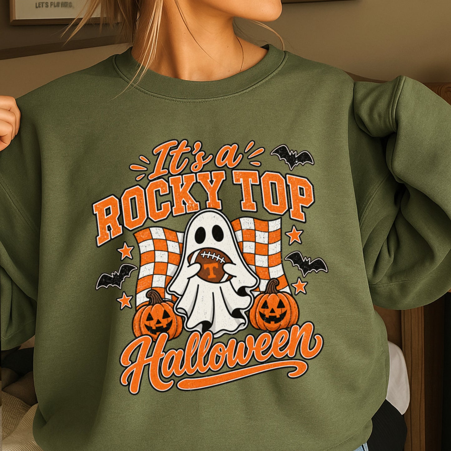 Tennessee Halloween  Crewneck Sweatshirt