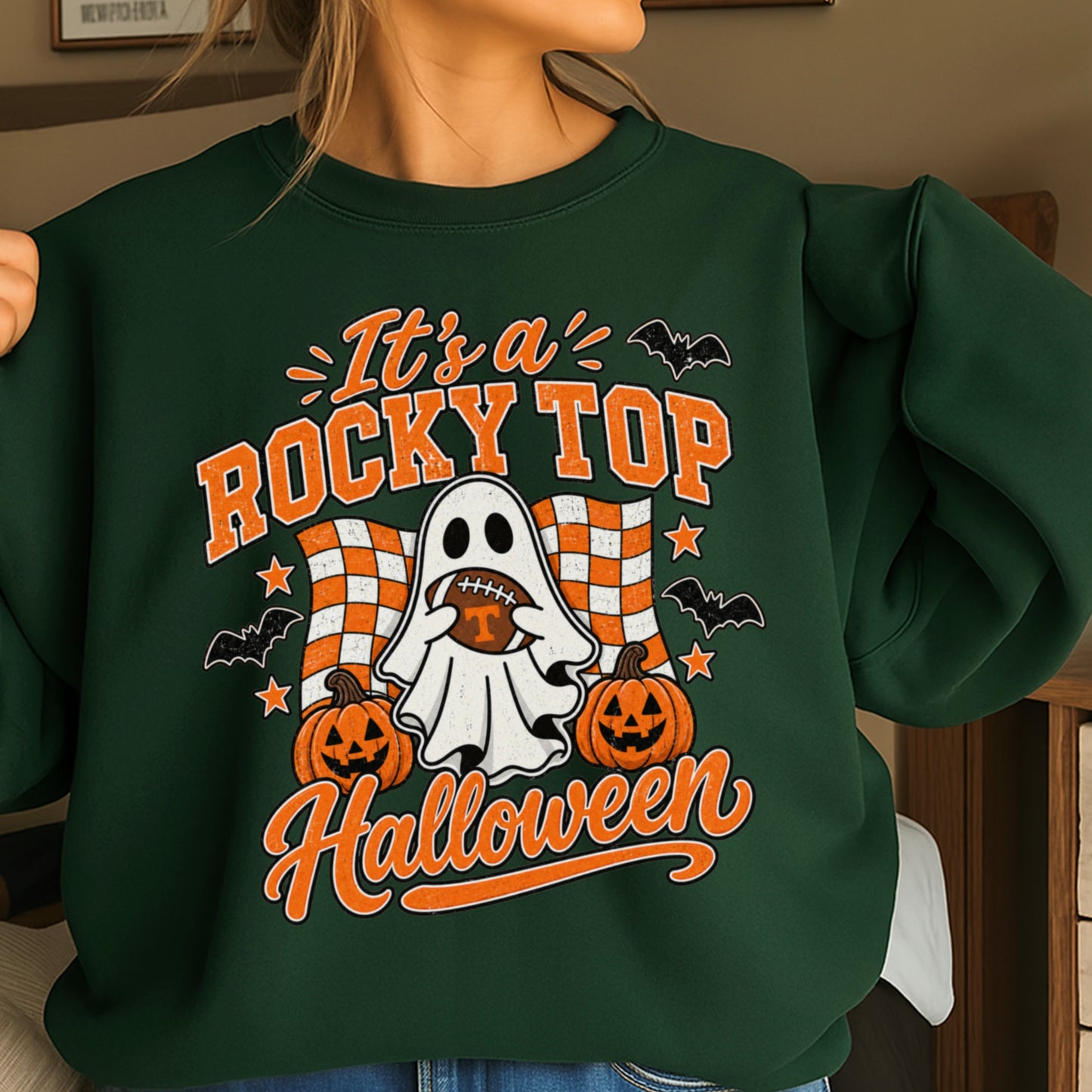 Tennessee Halloween  Crewneck Sweatshirt