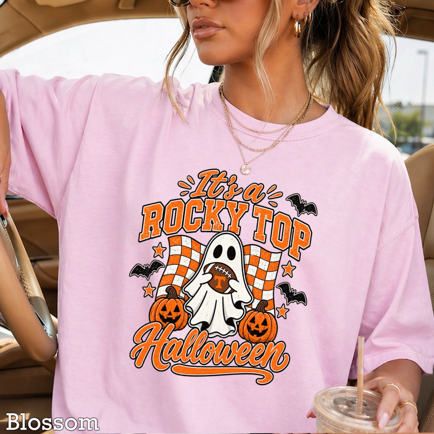 Tennessee Halloween Comfort Color Graphic Tee