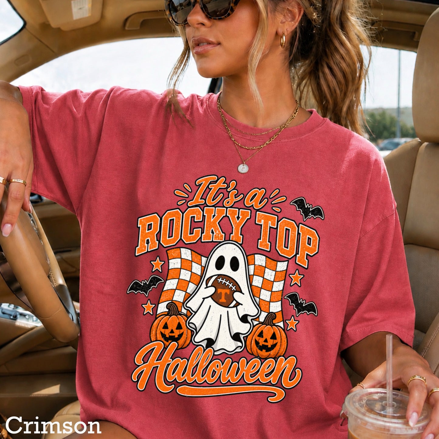 Tennessee Halloween Comfort Color Graphic Tee