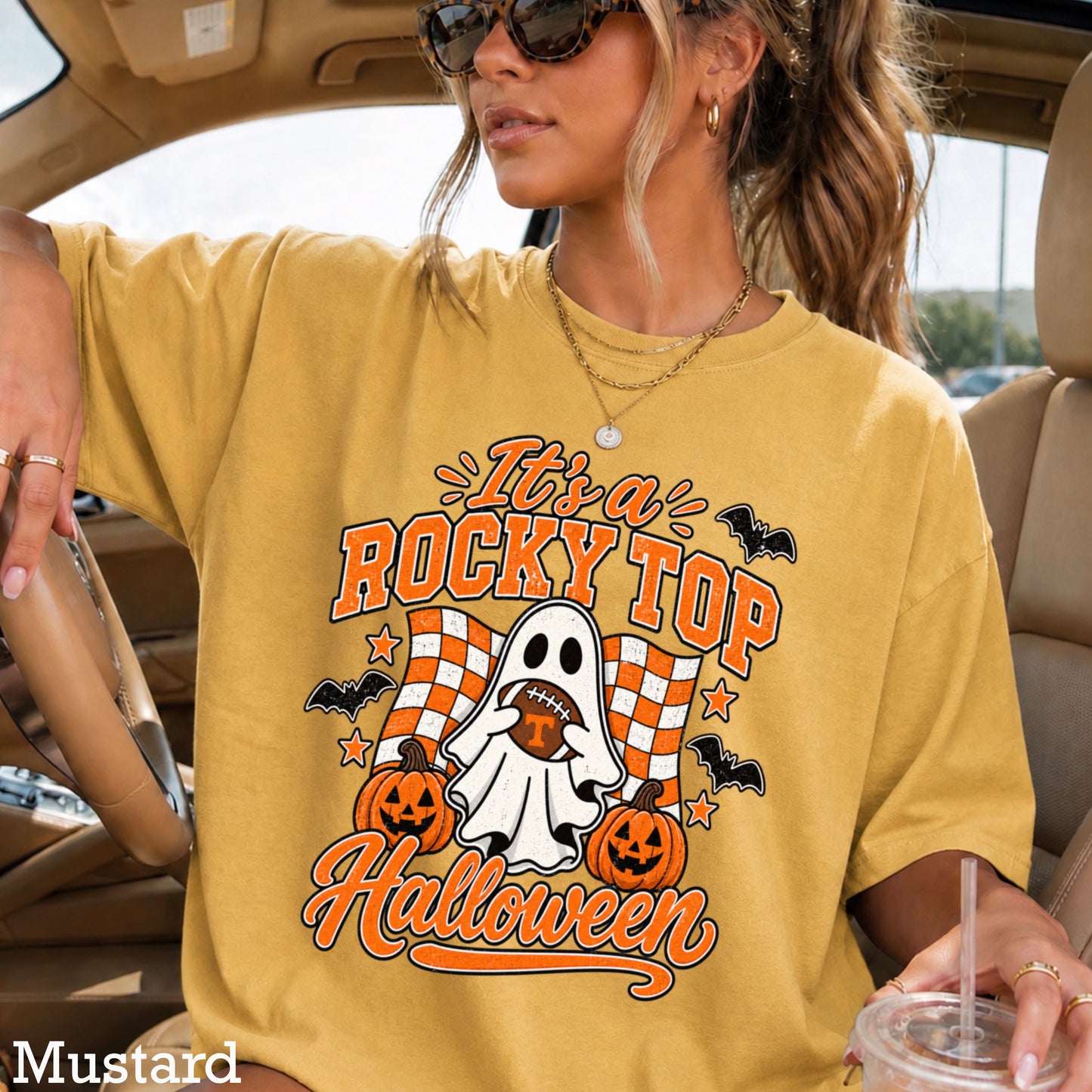 Tennessee Halloween Comfort Color Graphic Tee