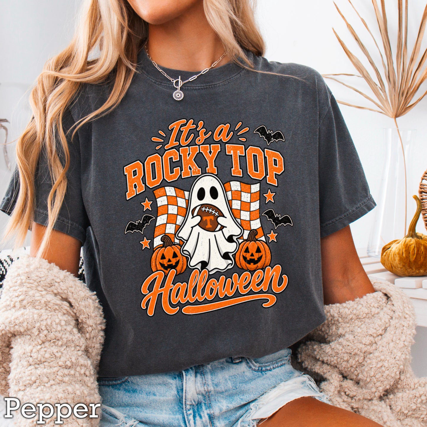 Tennessee Halloween Comfort Color Graphic Tee